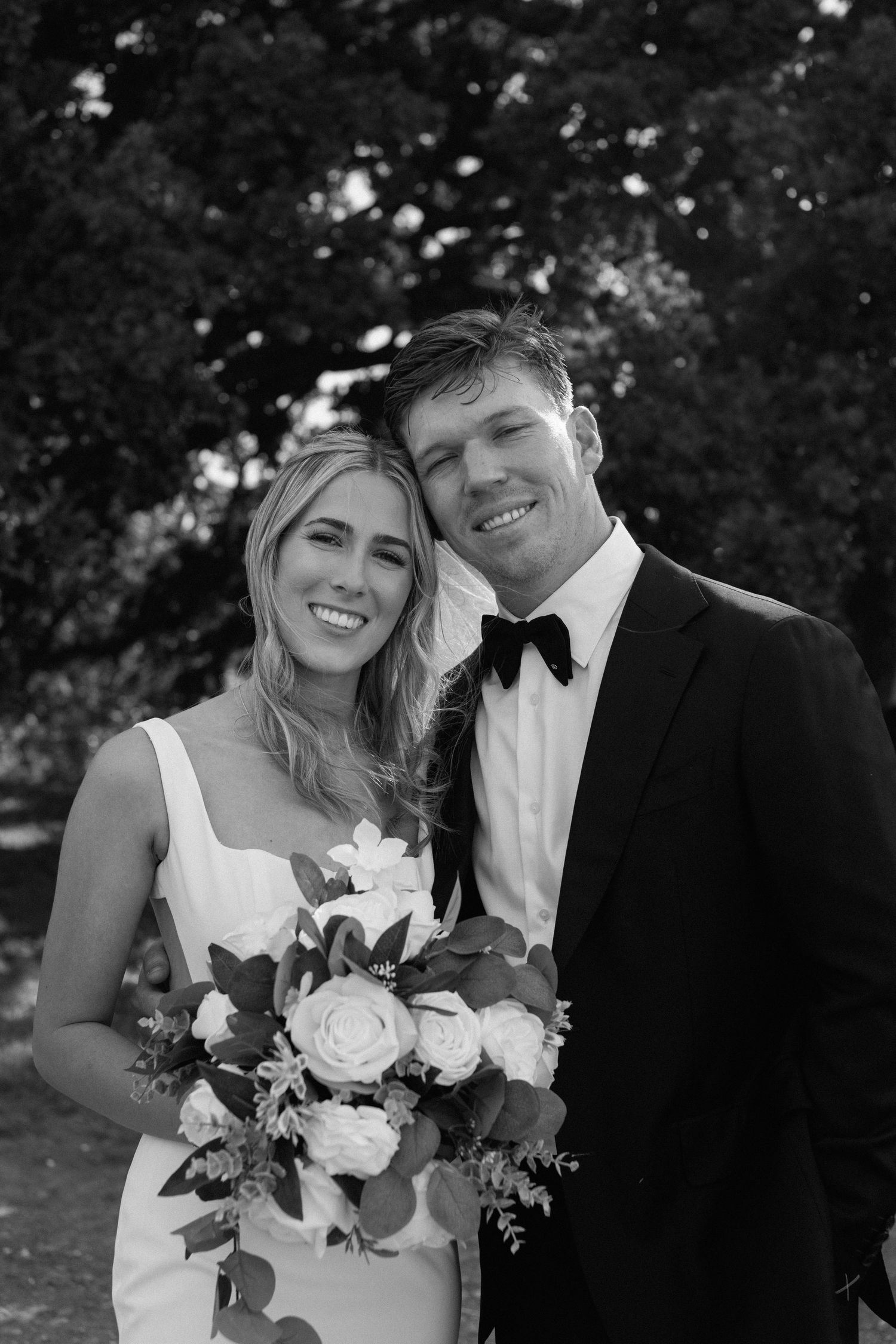 Couple on wedding day Cottonwood, California, captured by Makayla Miranda Photo.