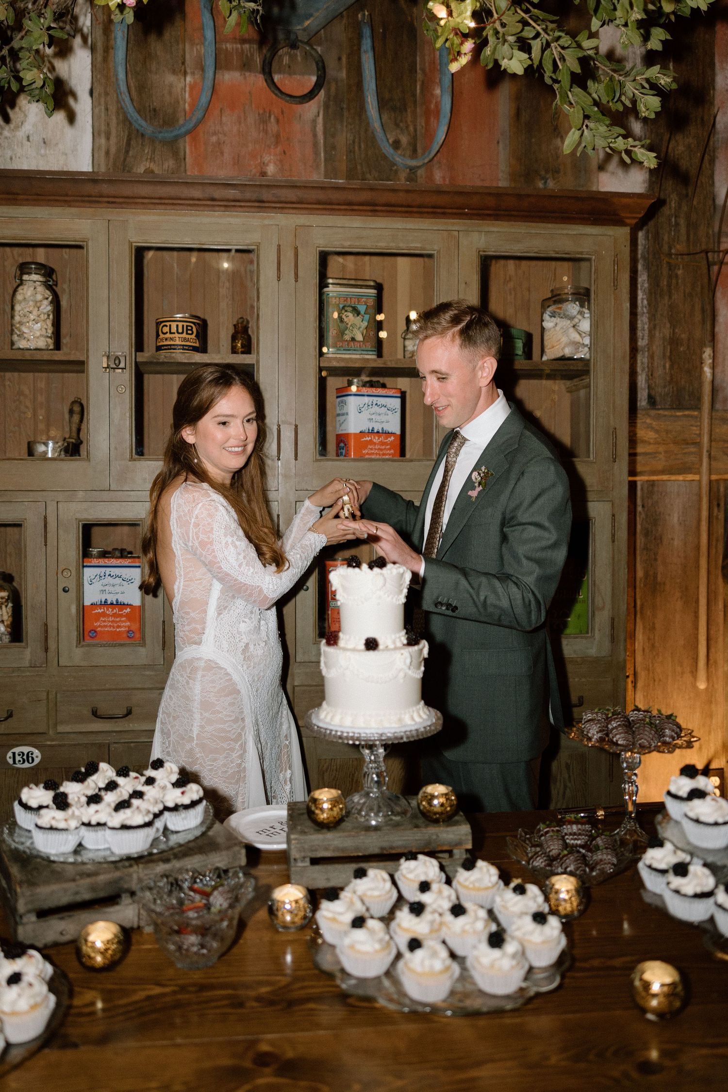 Wedding day reception at Spring Ranch in Mendocino, California, captured by Makayla Miranda Photo