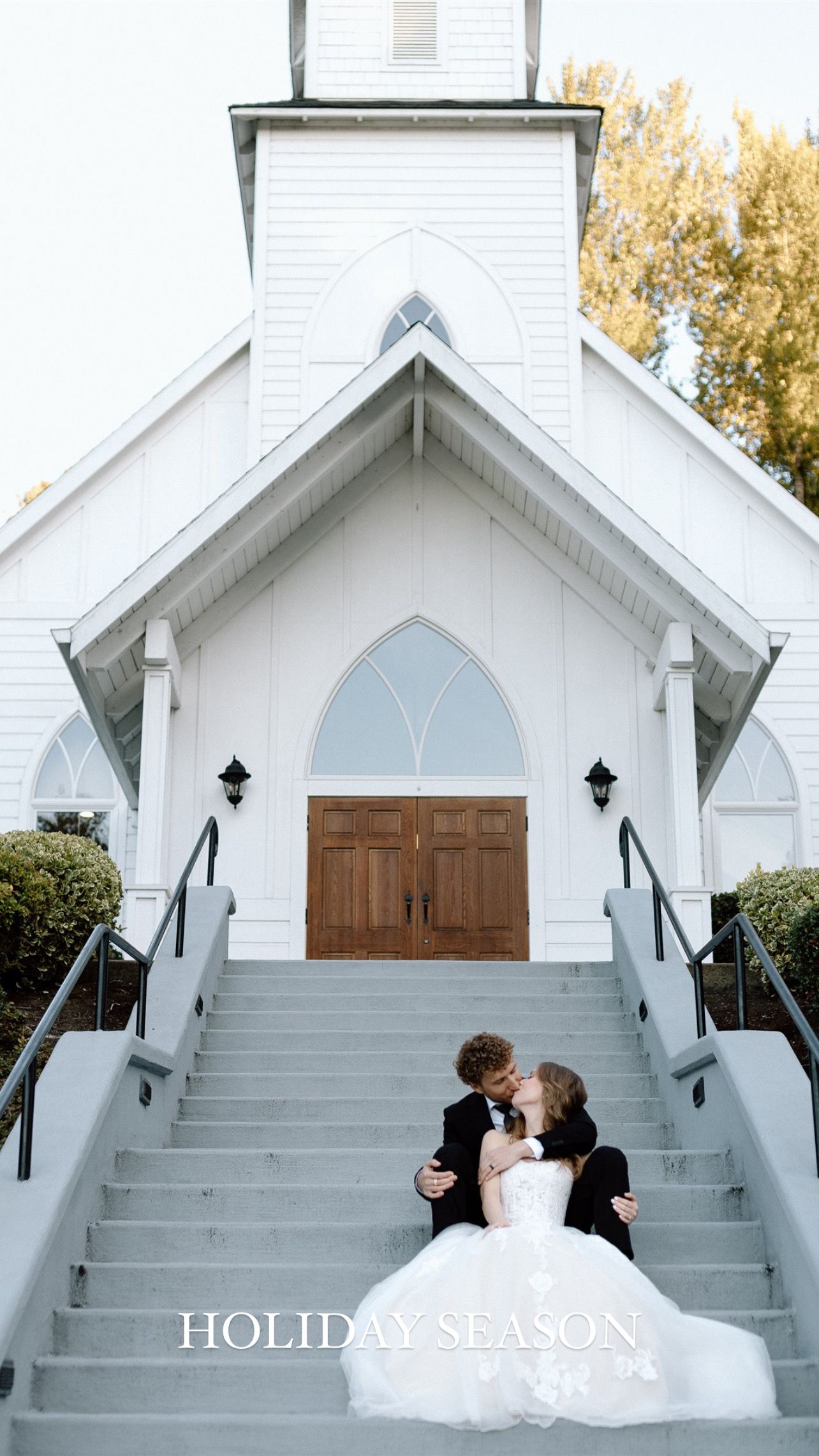 Couple on their wedding day in Portland, Oregon, captured by Makayla Miranda Photo