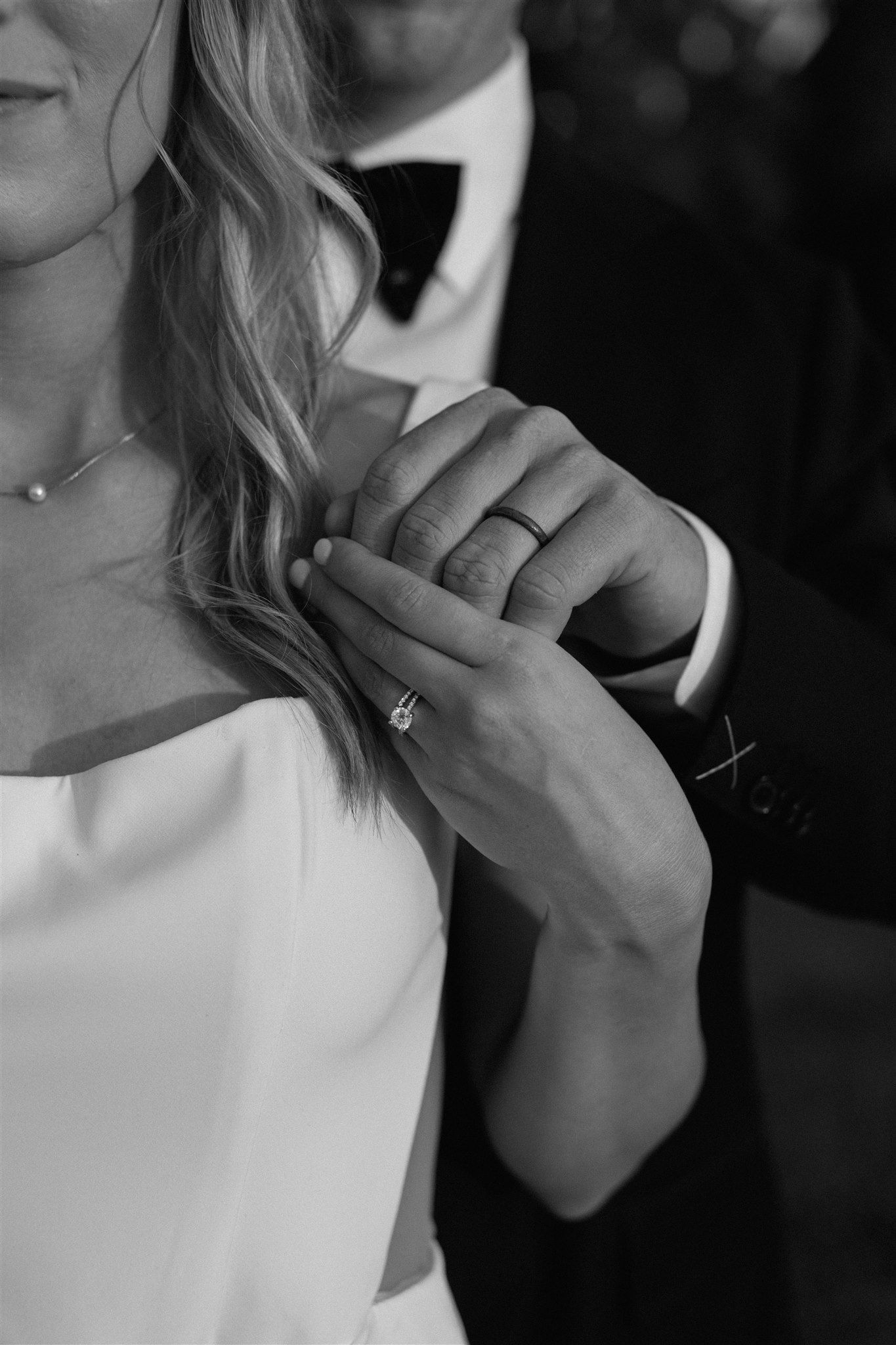 Couple on wedding day Cottonwood, California, captured by Makayla Miranda Photo.