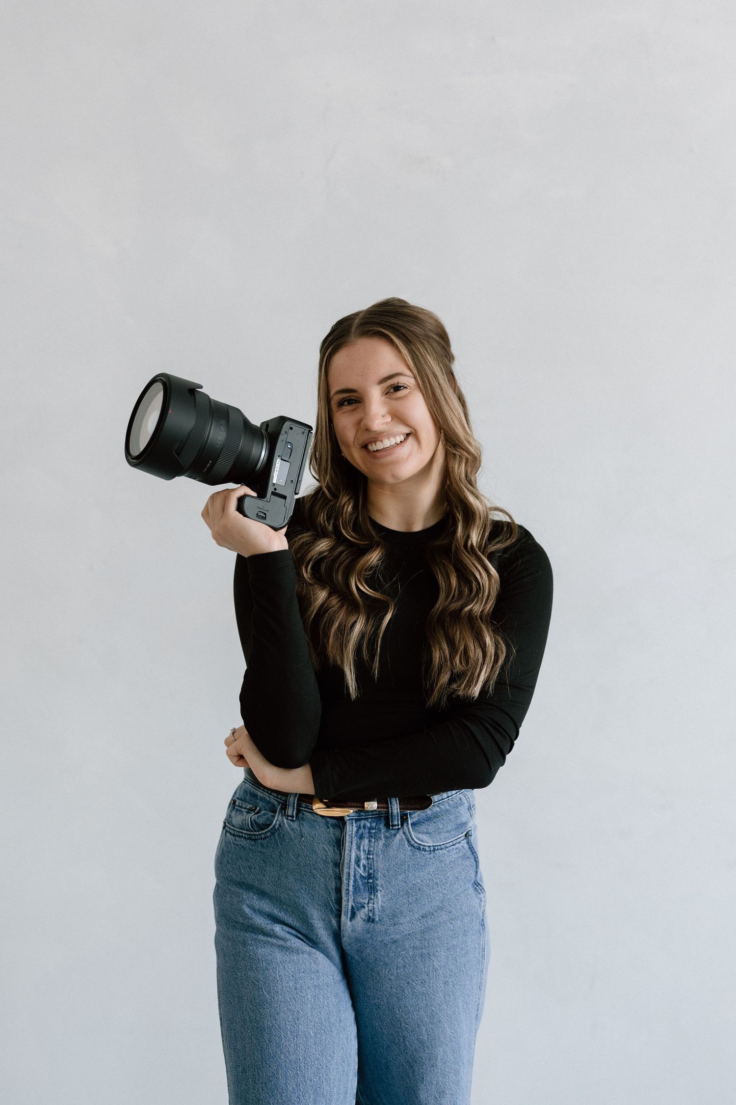 Portraits of photographer/ business owner of  Makayla Miranda Photo