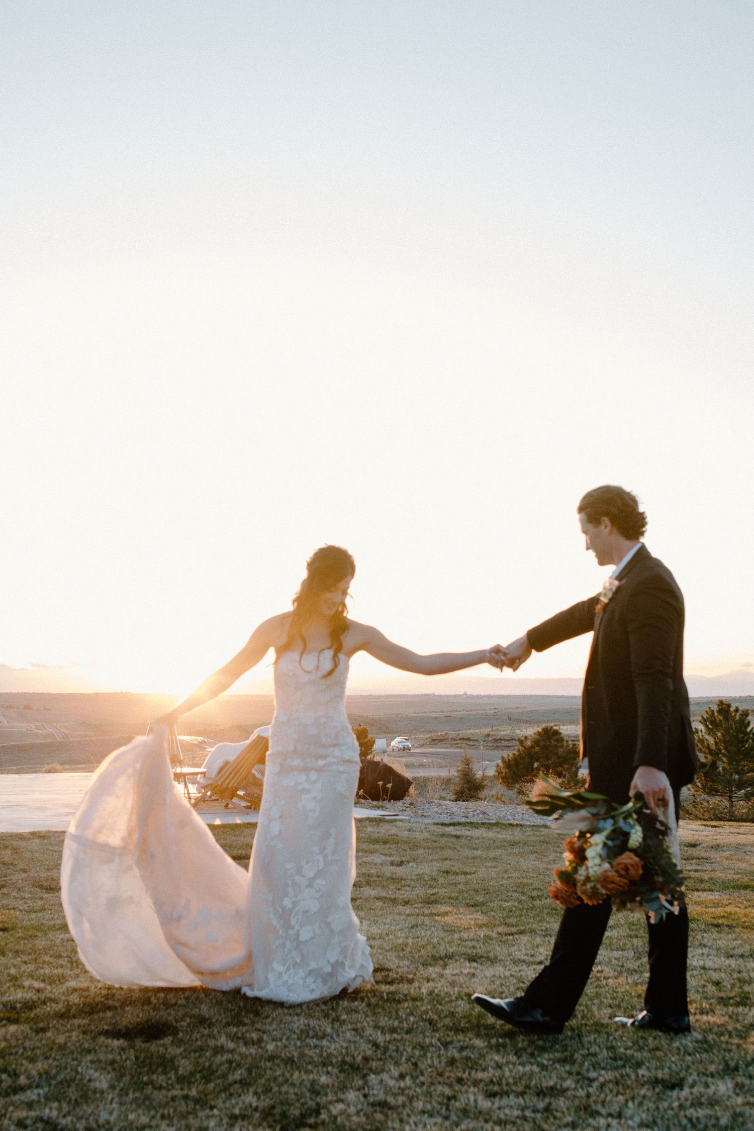 Wedding styled shoot at Bonnie Blues Event Venue in Denver, Colorado. Photos taken by Makayla Miranda Photo.