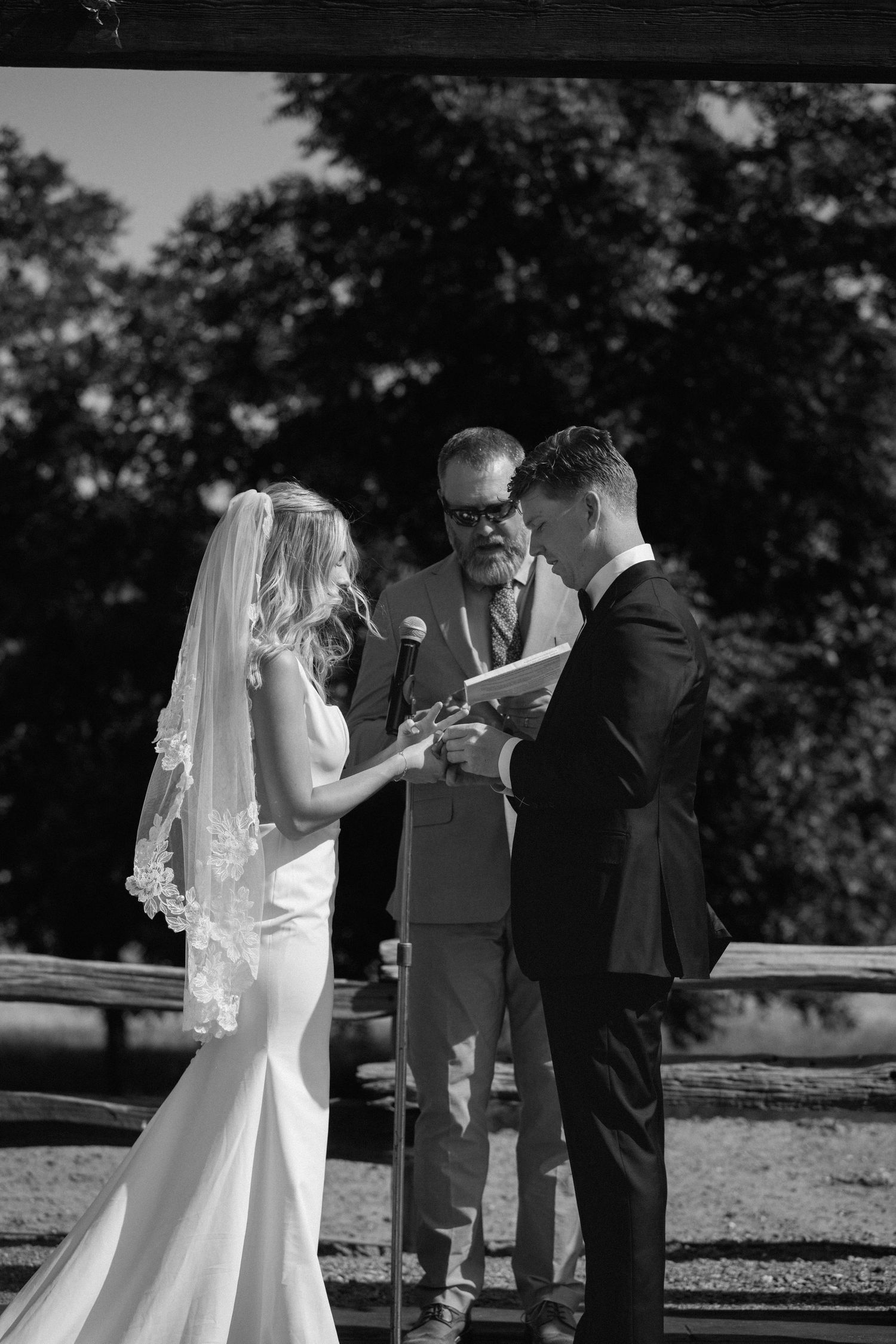 Couple on wedding day Cottonwood, California, captured by Makayla Miranda Photo.