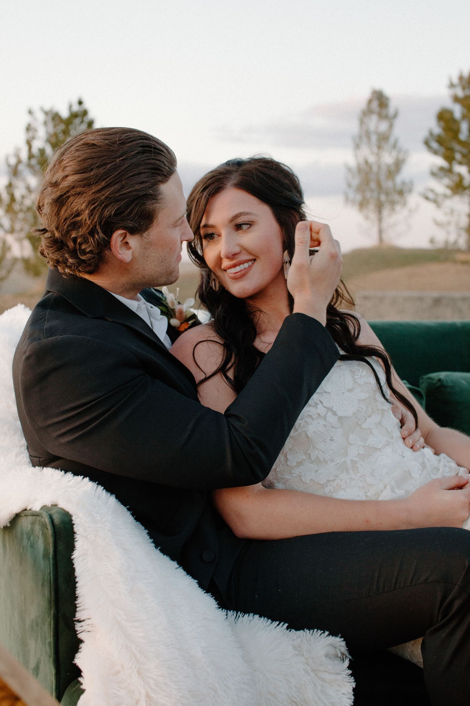 Wedding styled shoot at Bonnie Blues Event Venue in Denver, Colorado. Photos taken by Makayla Miranda Photo.