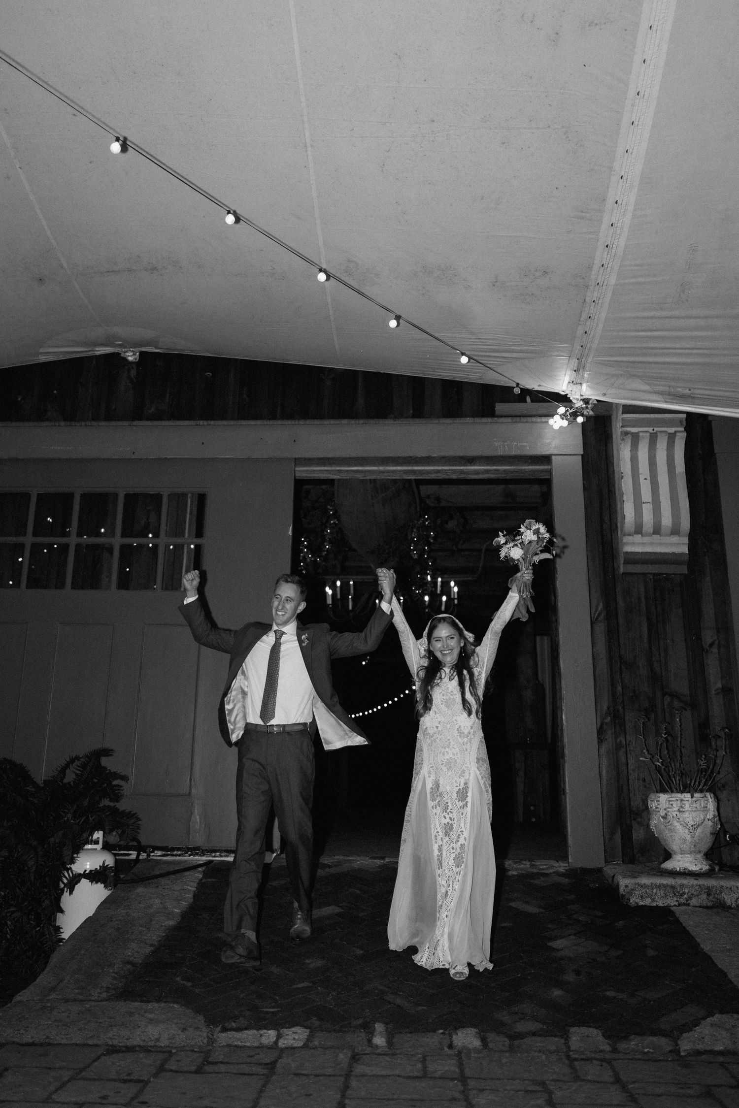Wedding day reception at Spring Ranch in Mendocino, California, captured by Makayla Miranda Photo