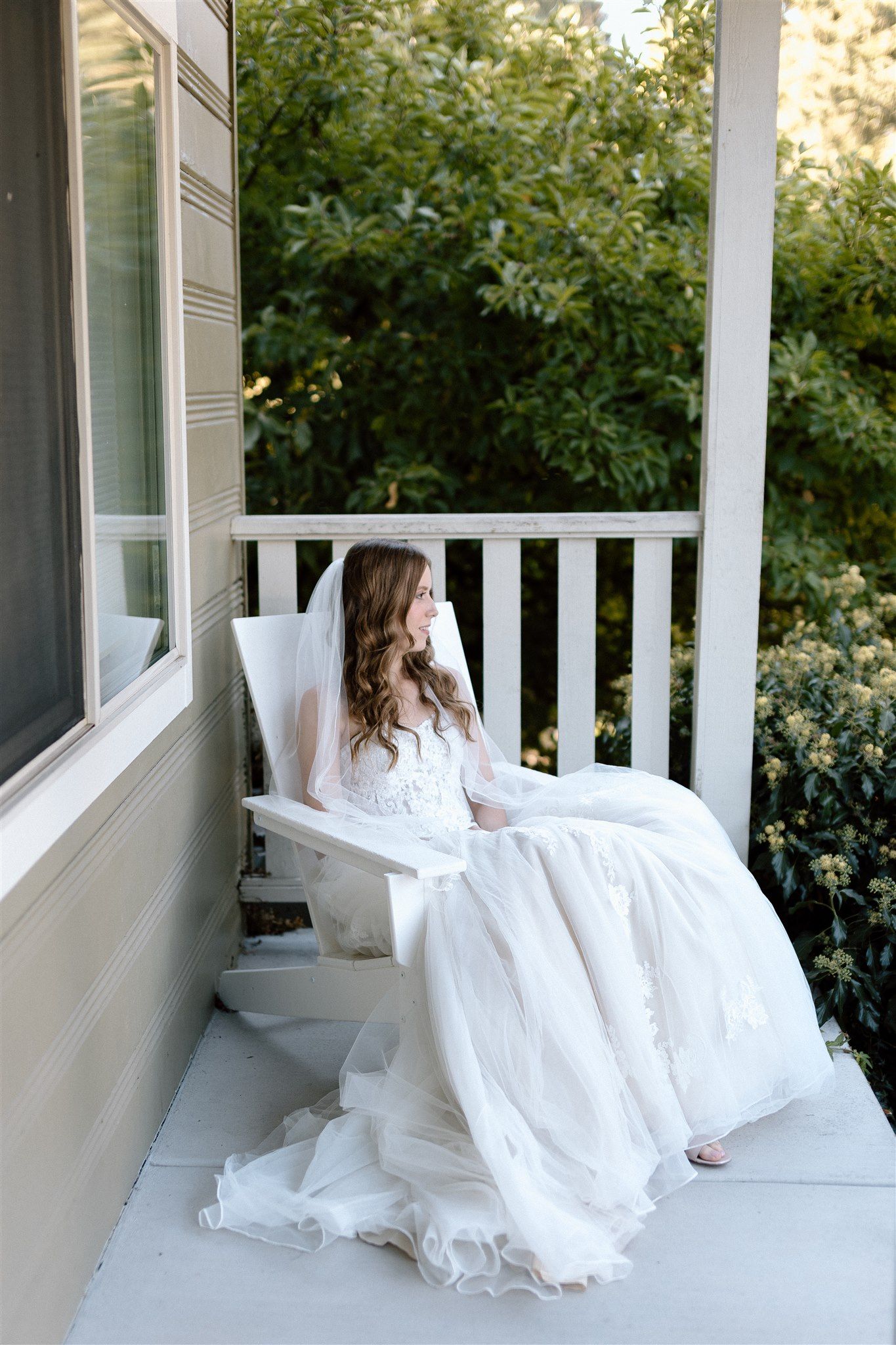 Bride on wedding day in Portland, Oregon, captured by Makayla Miranda Photo