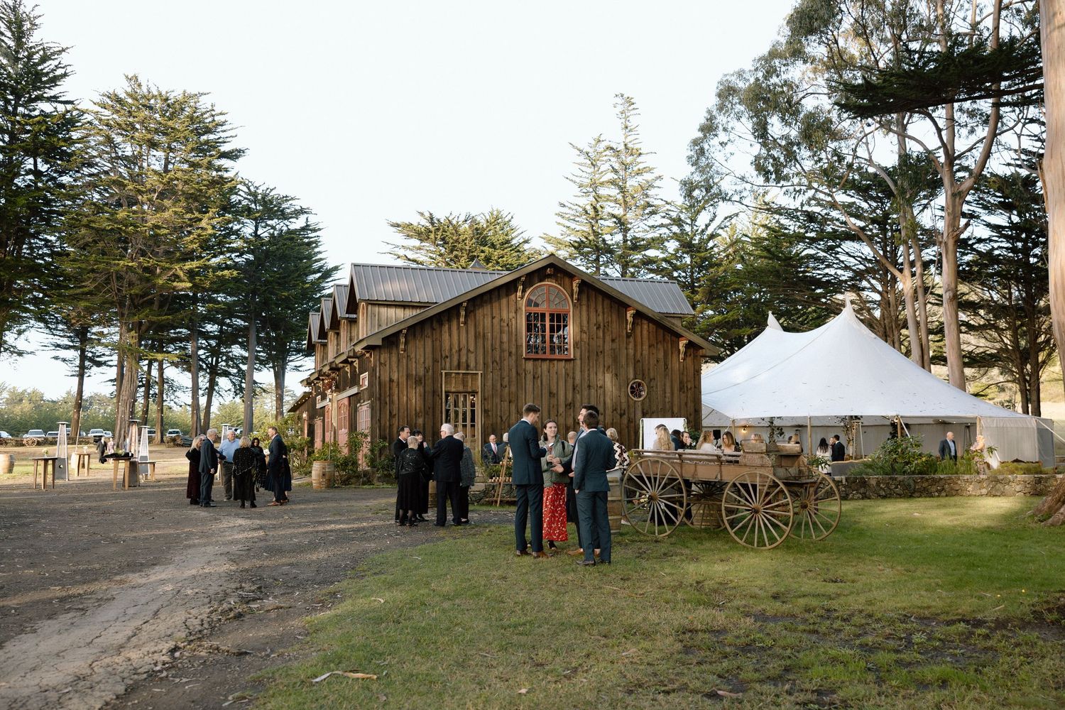 Wedding day at Spring Ranch in Mendocino, California, captured by Makayla Miranda Photo