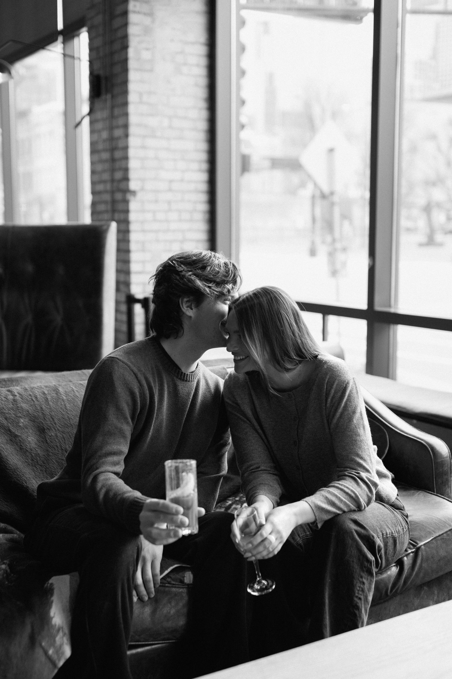 Couples session in Minneapolis, Minnesota. Captured by Makayla Miranda Photo.