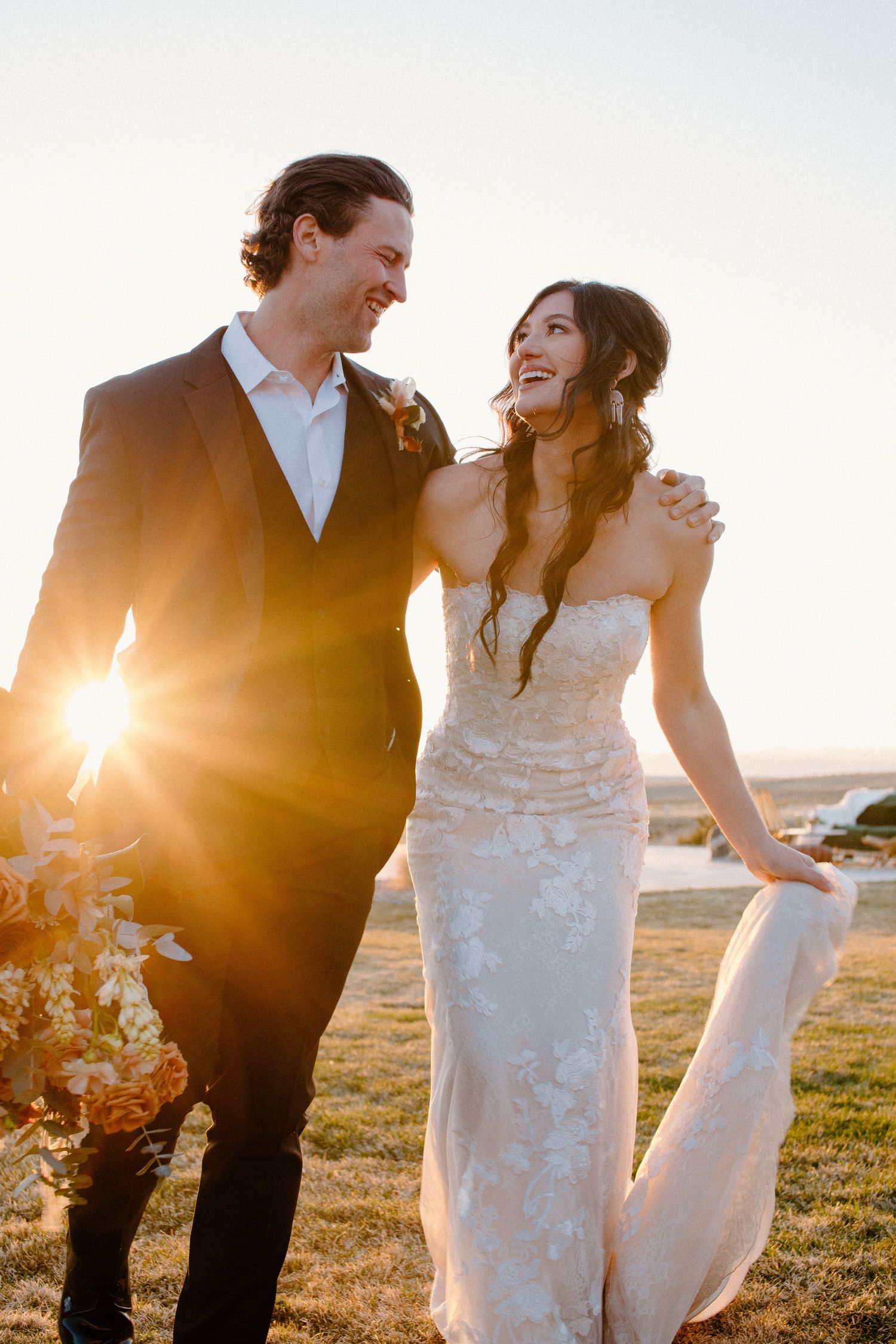 Wedding styled shoot at Bonnie Blues Event Venue in Denver, Colorado. Photos taken by Makayla Miranda Photo.