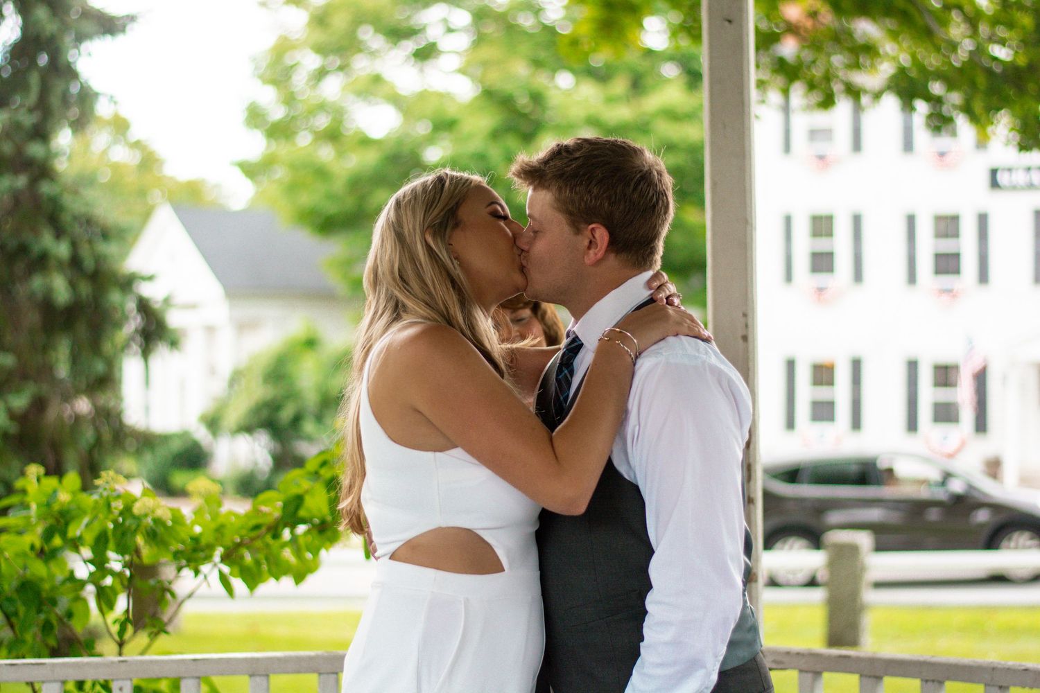 Grafton Common, Grafton MA Massachusetts Elopement Micro Wedding