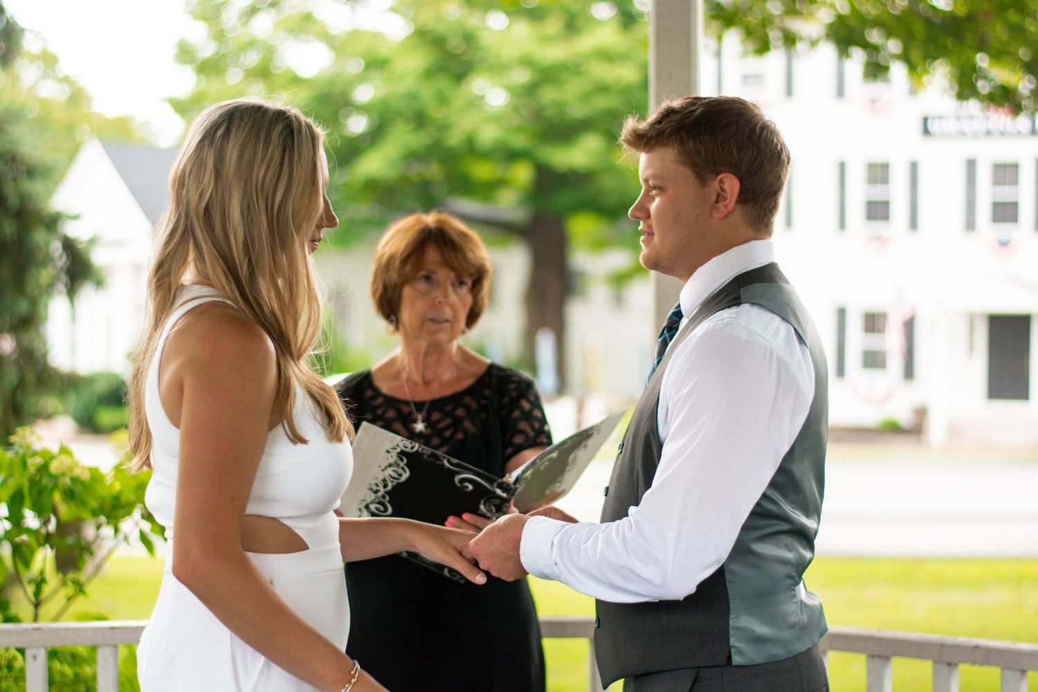 Grafton Common, Grafton MA Massachusetts Elopement Micro Wedding