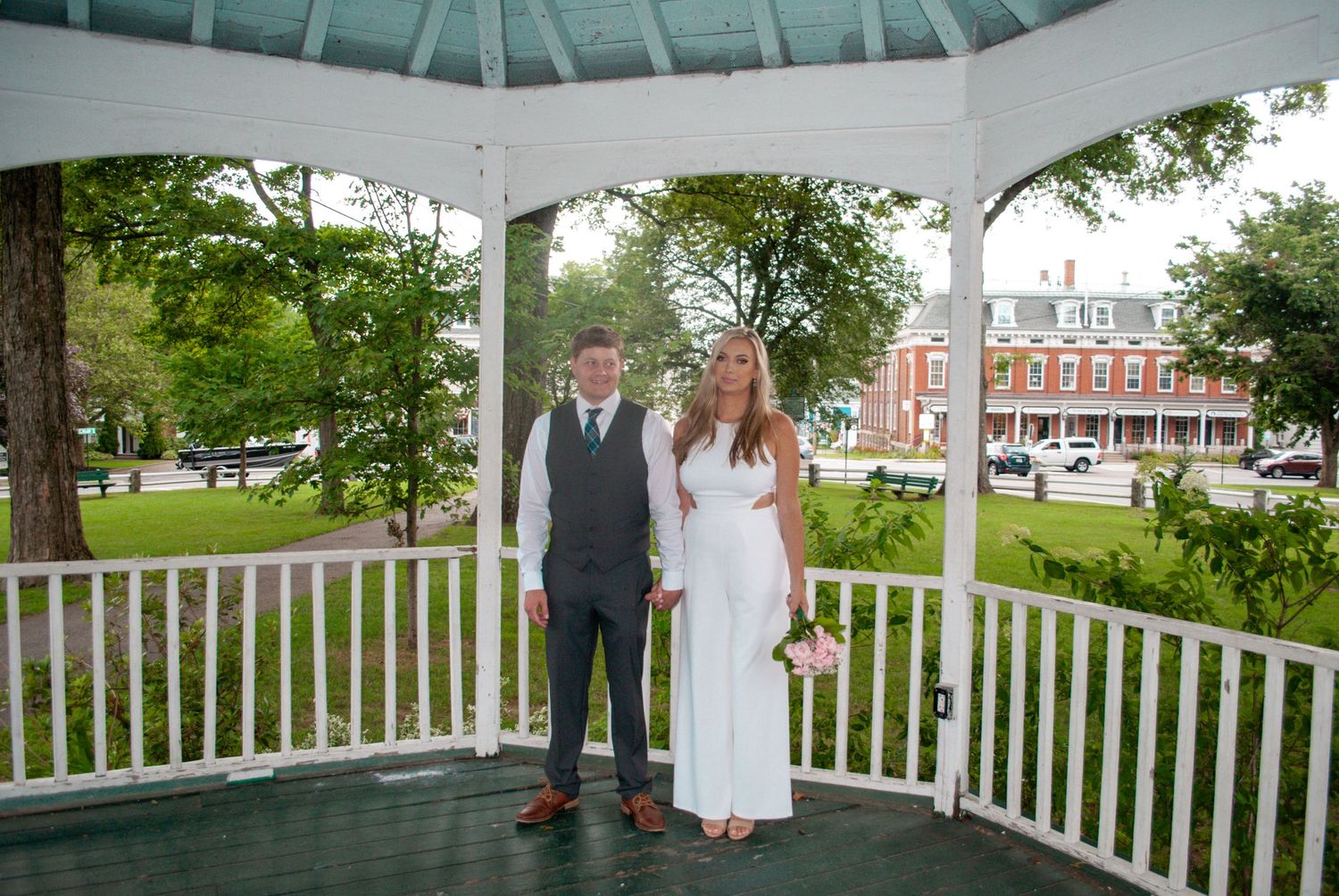 Grafton MA Gazebo Elopement Micro Wedding