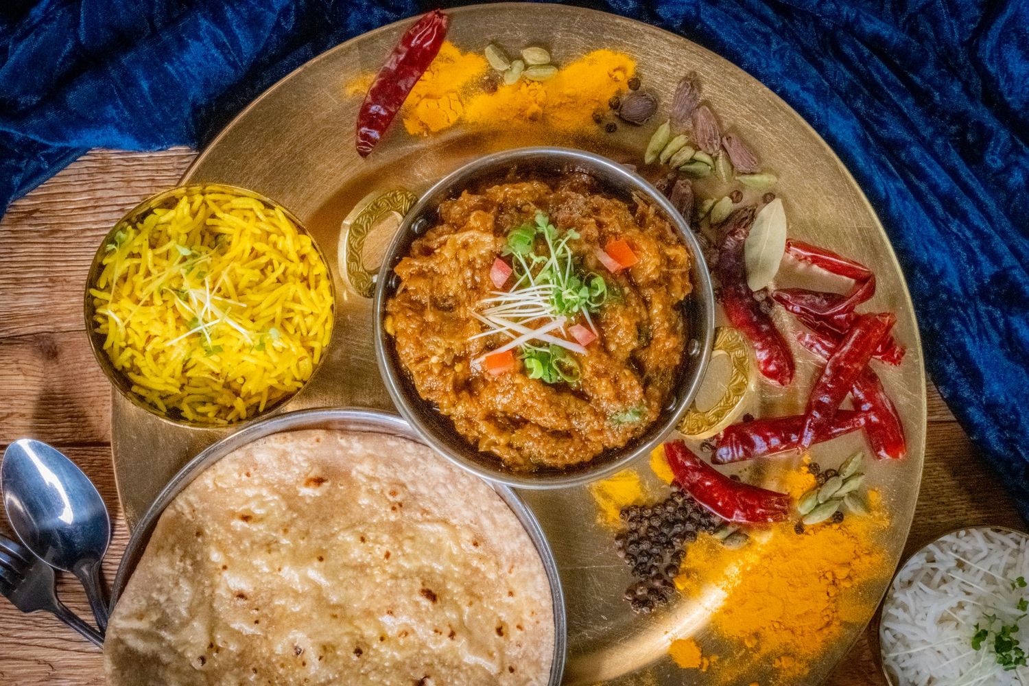 Food photograph of fine Asian dish at Leeds restaurant, styled to highlight texture and presentation
