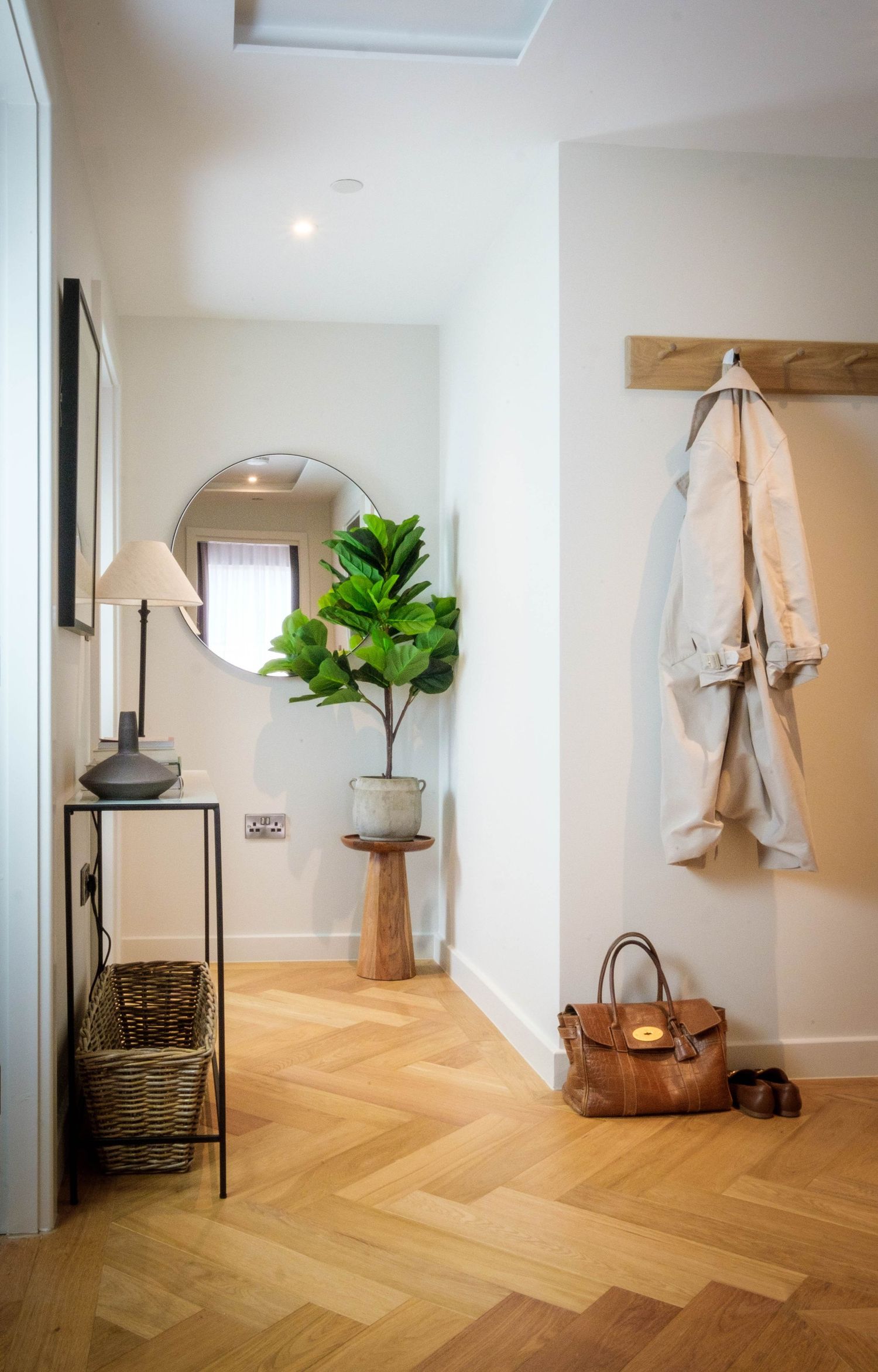 Interior photograph of stylish private home in York, showcasing natural light and contemporary design
