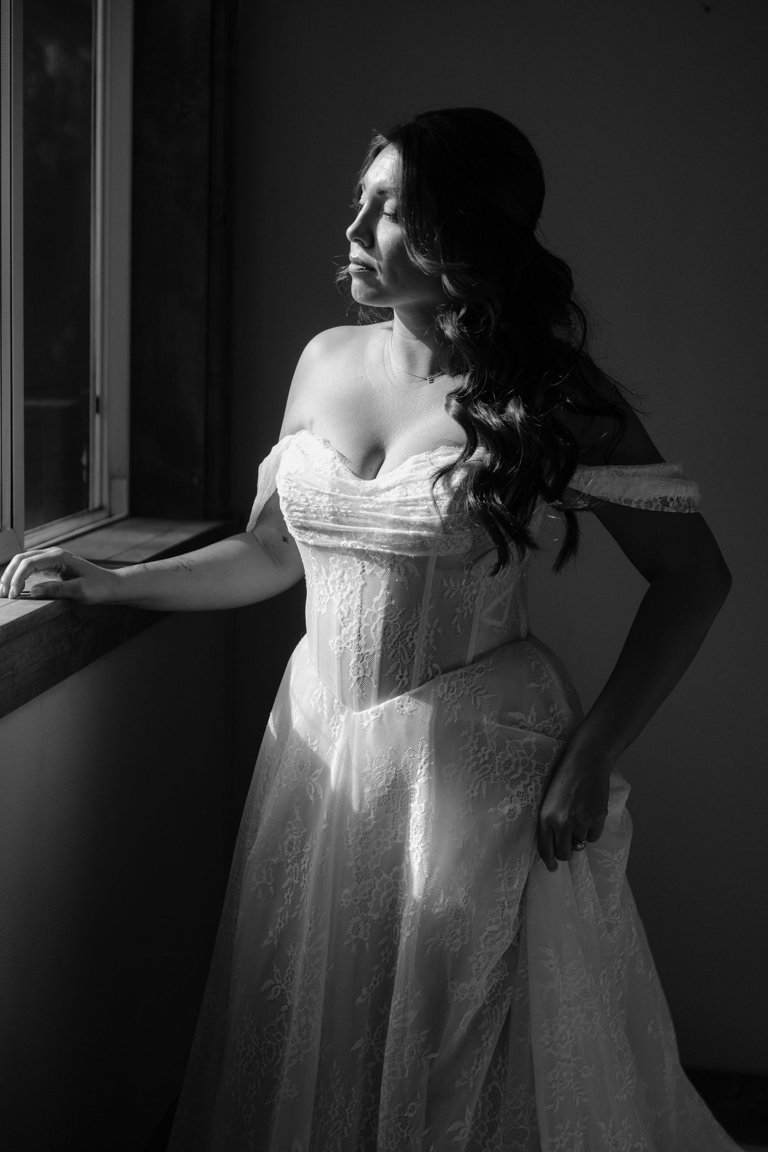 san diego wedding photographer lake tahoe elopement couple mountain portraits alpine wedding photography