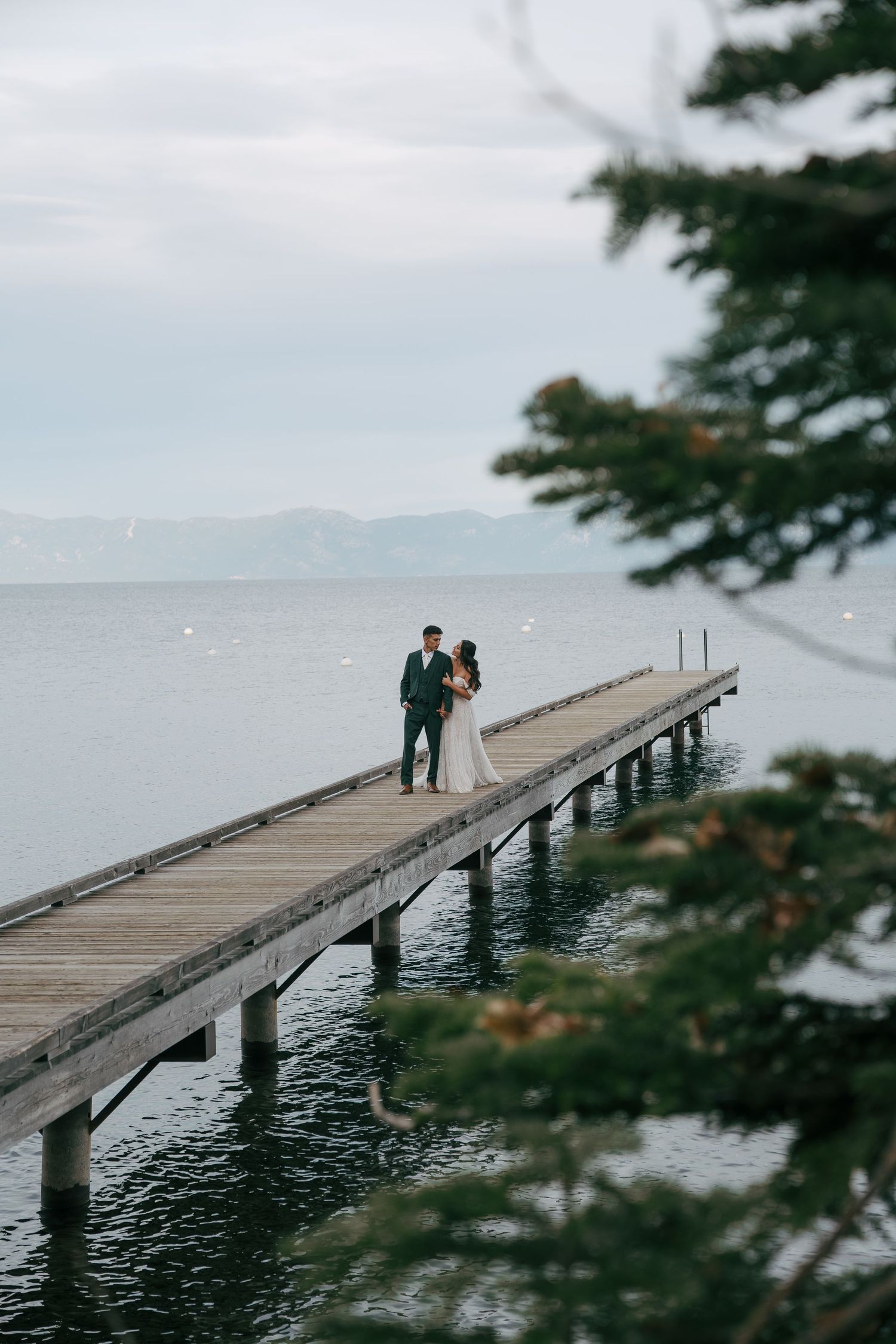 san diego wedding photographer lake tahoe elopement couple mountain portraits alpine wedding photography