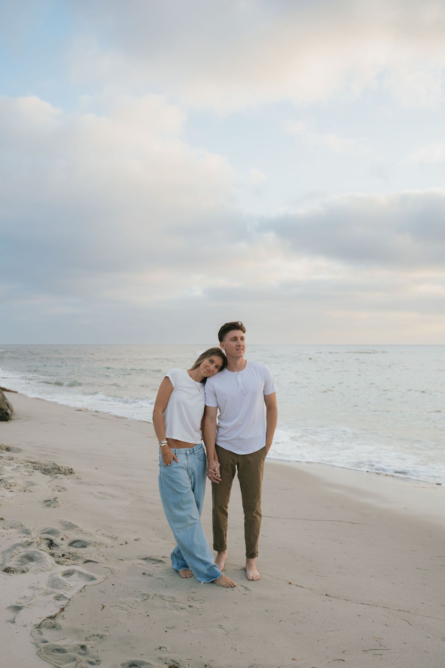san diego couples photographer windansea beach golden hour engagement photography california coast portraits