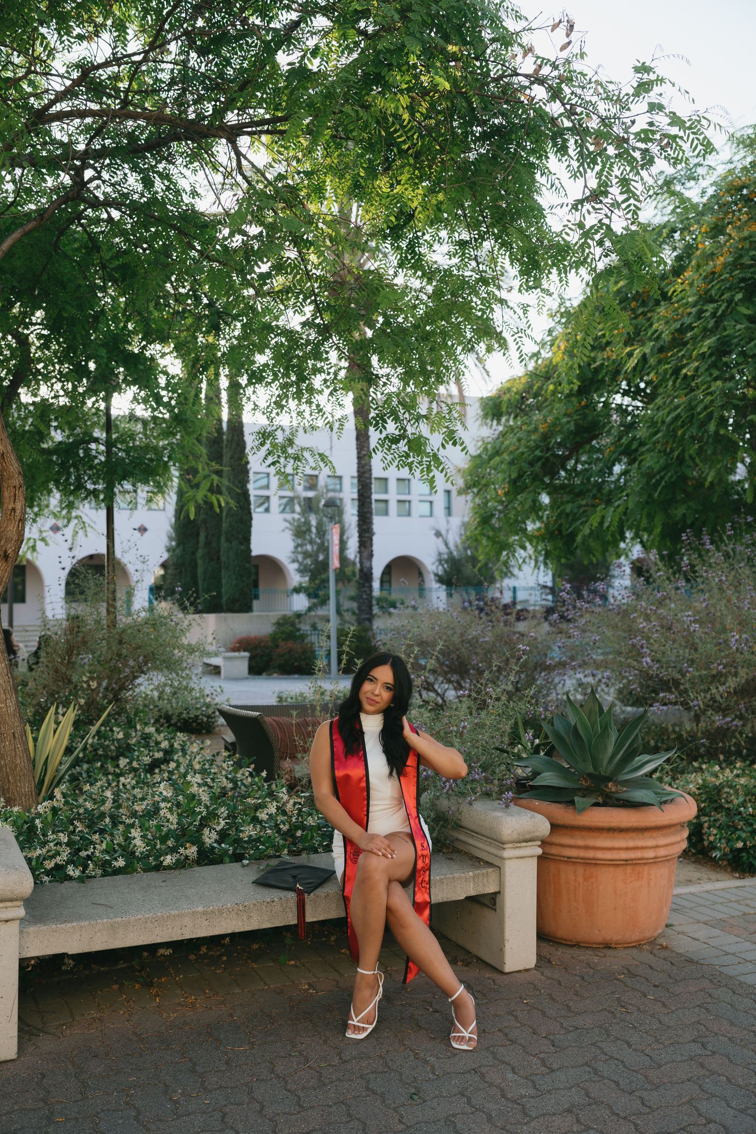 san diego wedding and portrait photographer san diego state university graduation portraits senior photos cap and gown photography