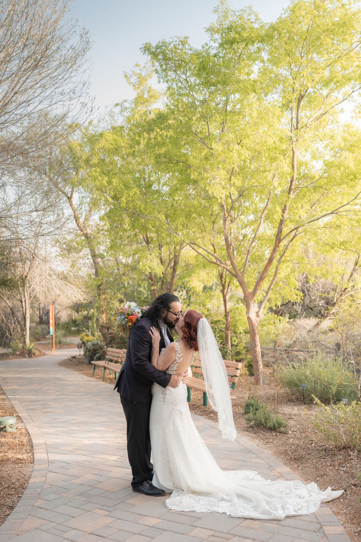 san diego wedding photographer las vegas springs preserve couples portraits golden hour desert wedding photography