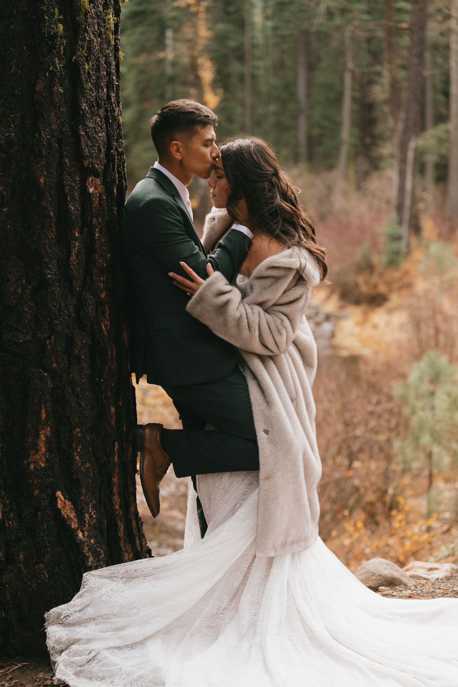 san diego wedding photographer lake tahoe elopement couple mountain portraits alpine wedding photography