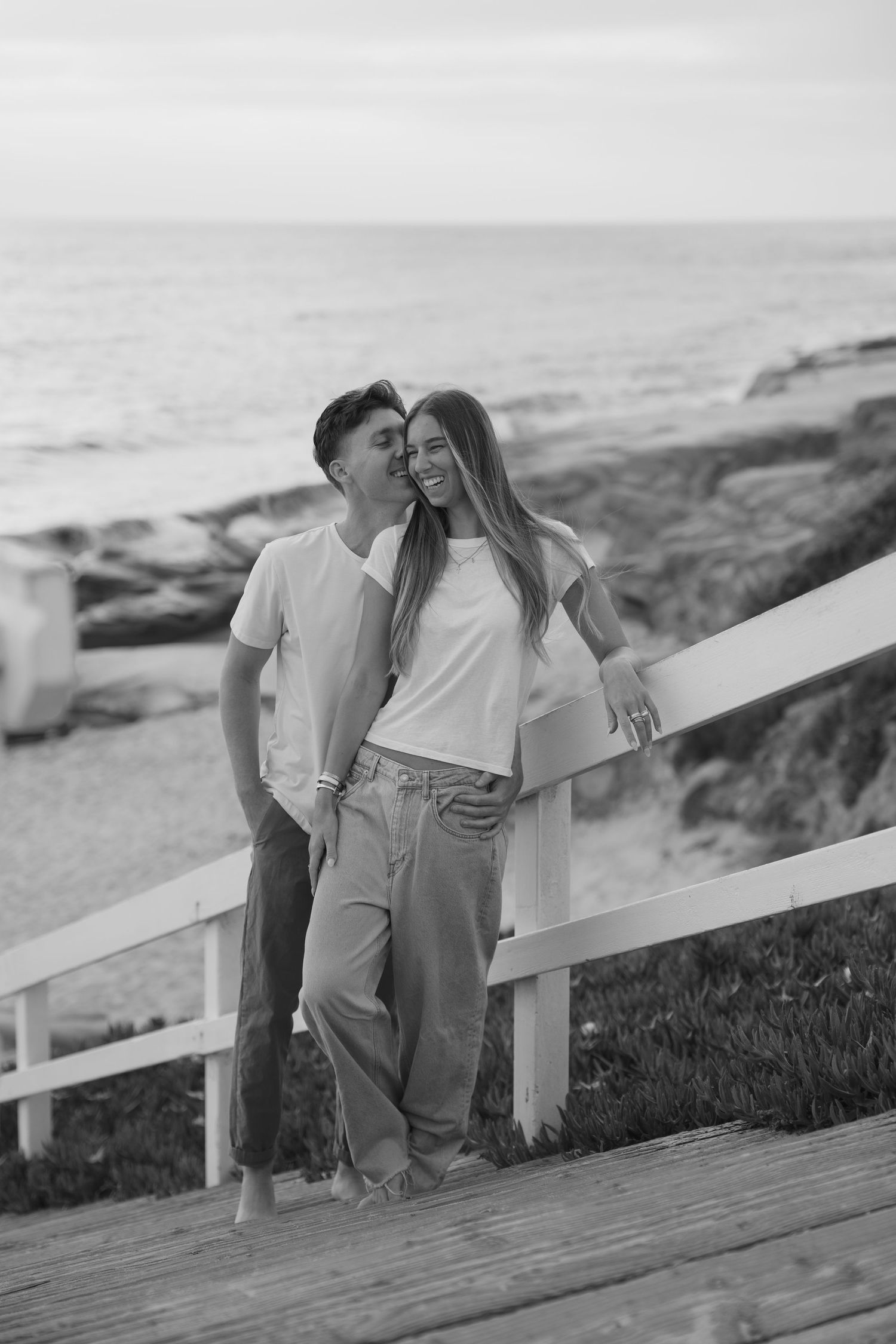 san diego couples photographer windansea beach golden hour engagement photography california coast portraits