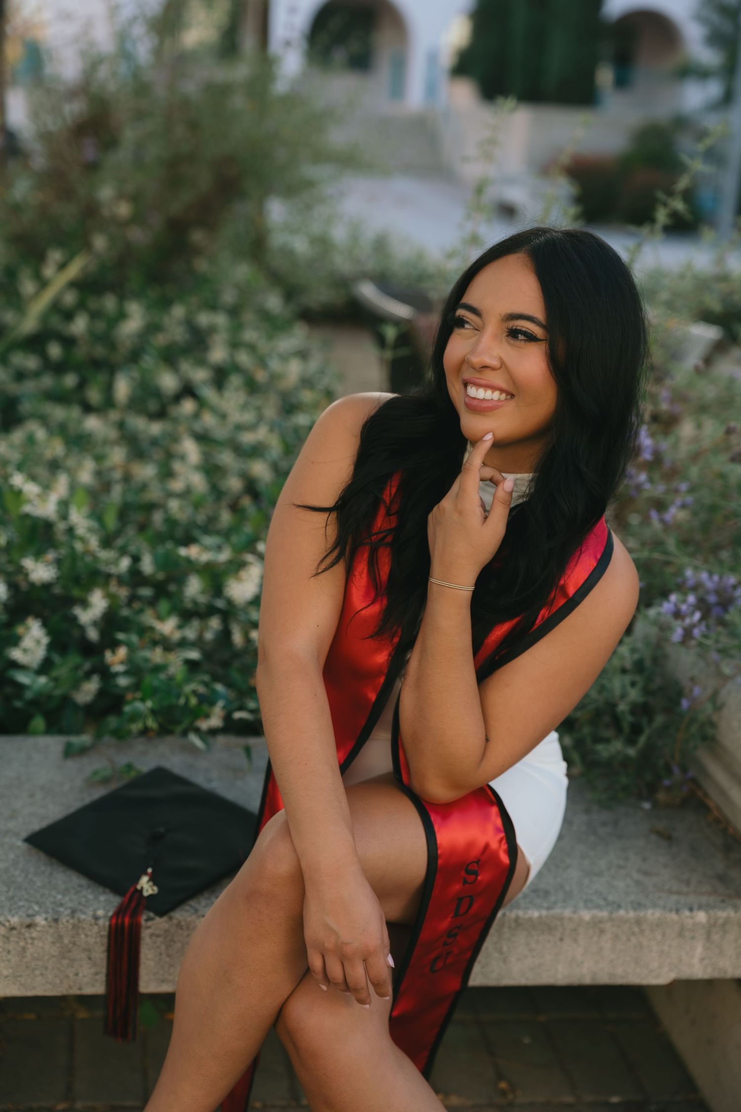 san diego wedding and portrait photographer san diego state university graduation portraits senior photos cap and gown photography