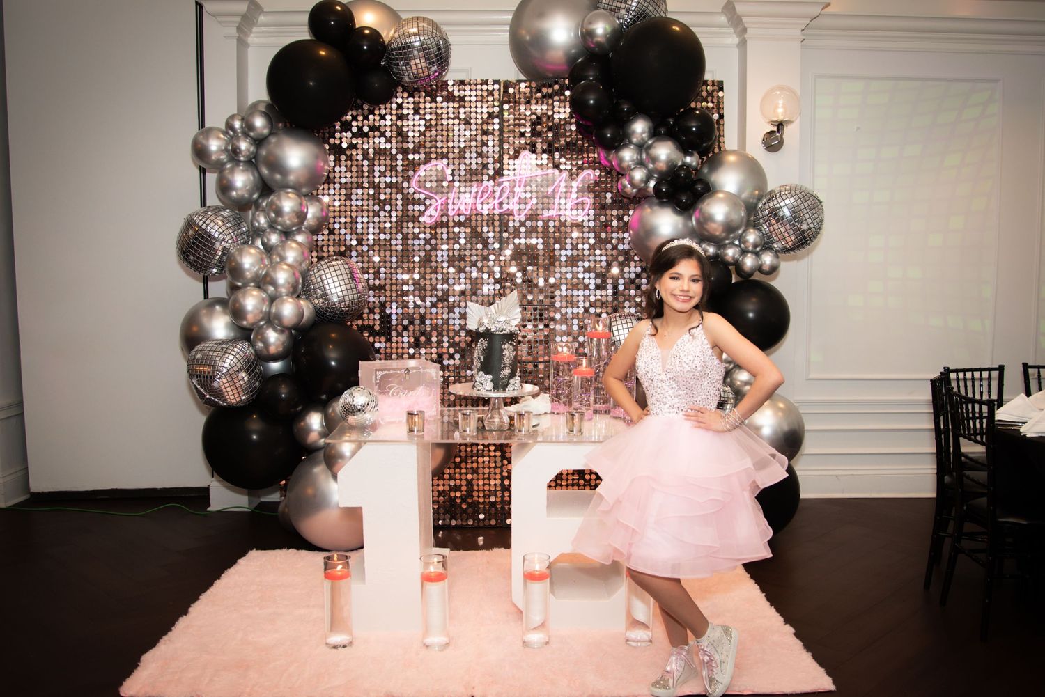 sweet 16 event decor photography fort lauderdale