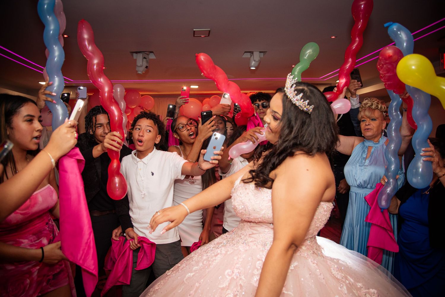 sweet 16 dance floor photography miami