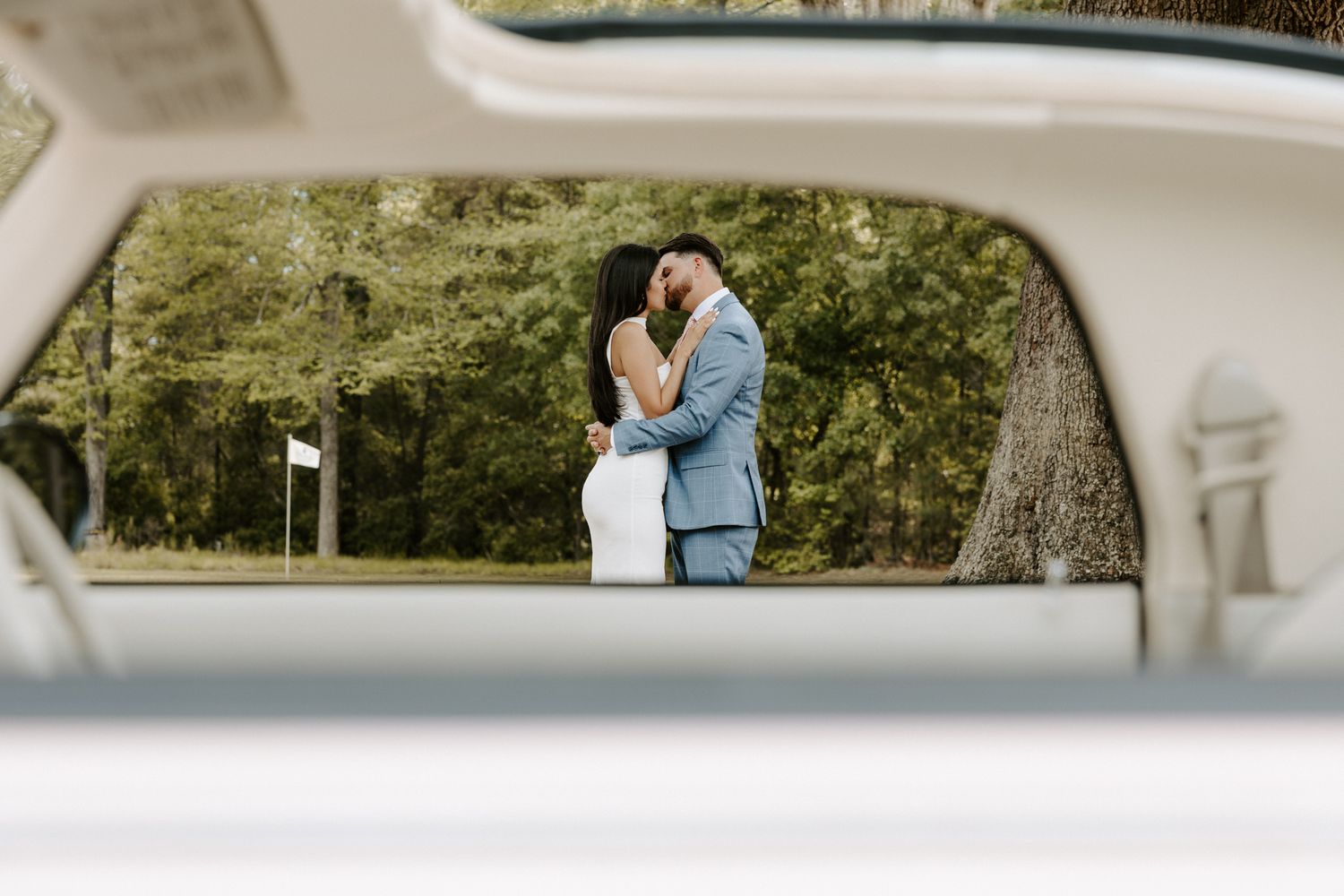 Charleston wedding/engagement/couple photos at Pine Creek Place