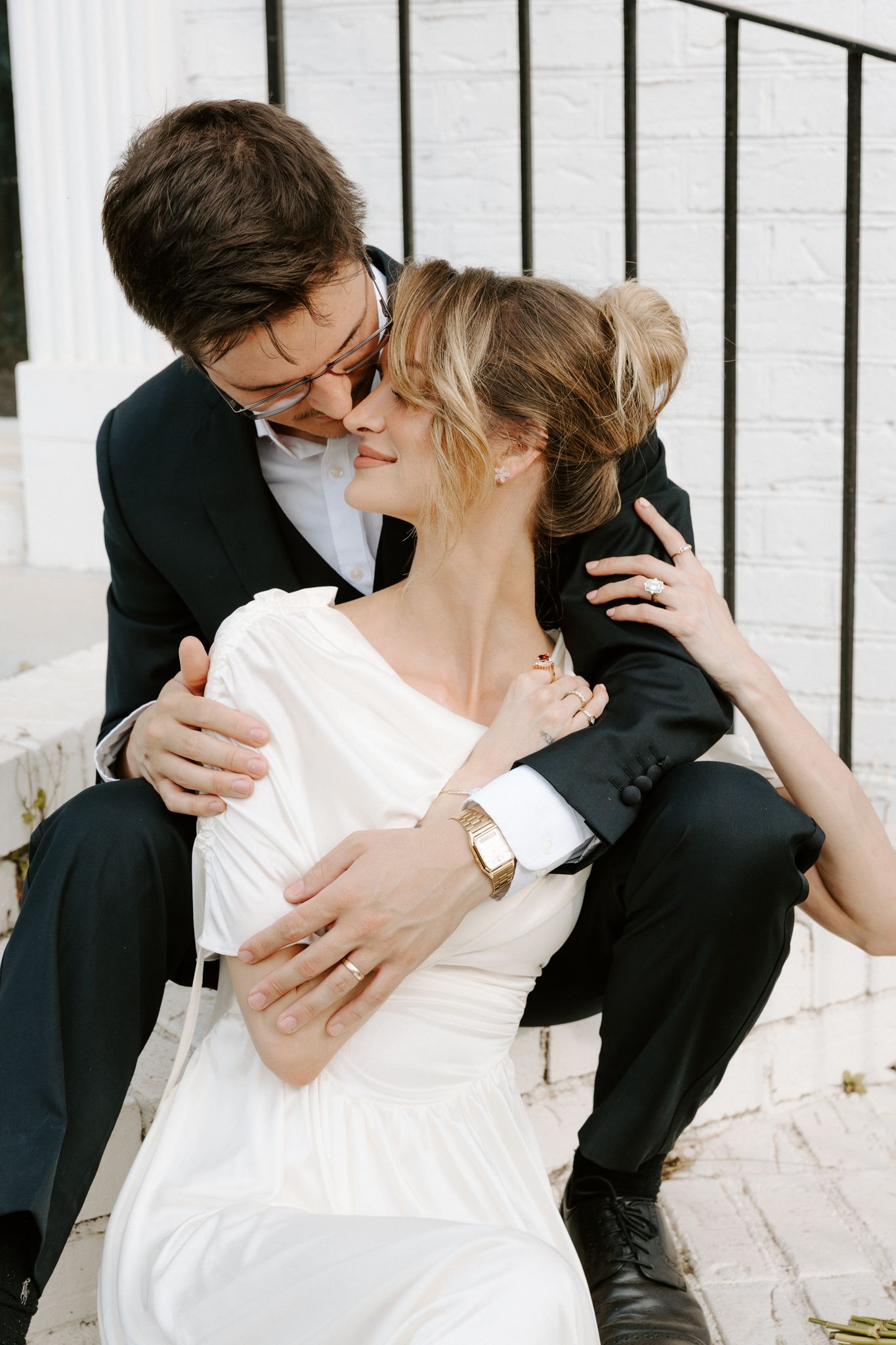 Charleston wedding/engagement/couple photos at Pine Creek Place