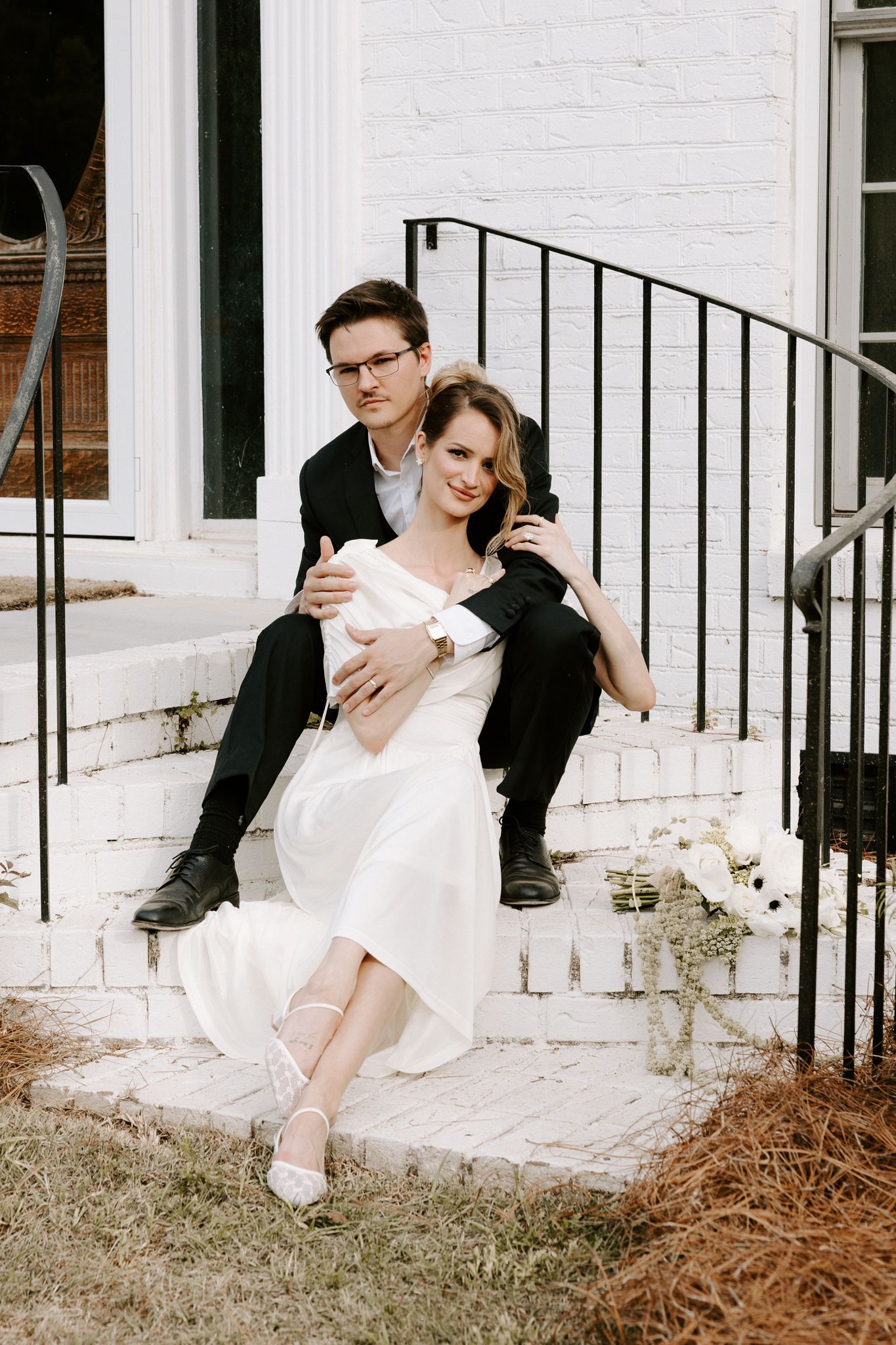 Charleston wedding/engagement/couple photos at Pine Creek Place