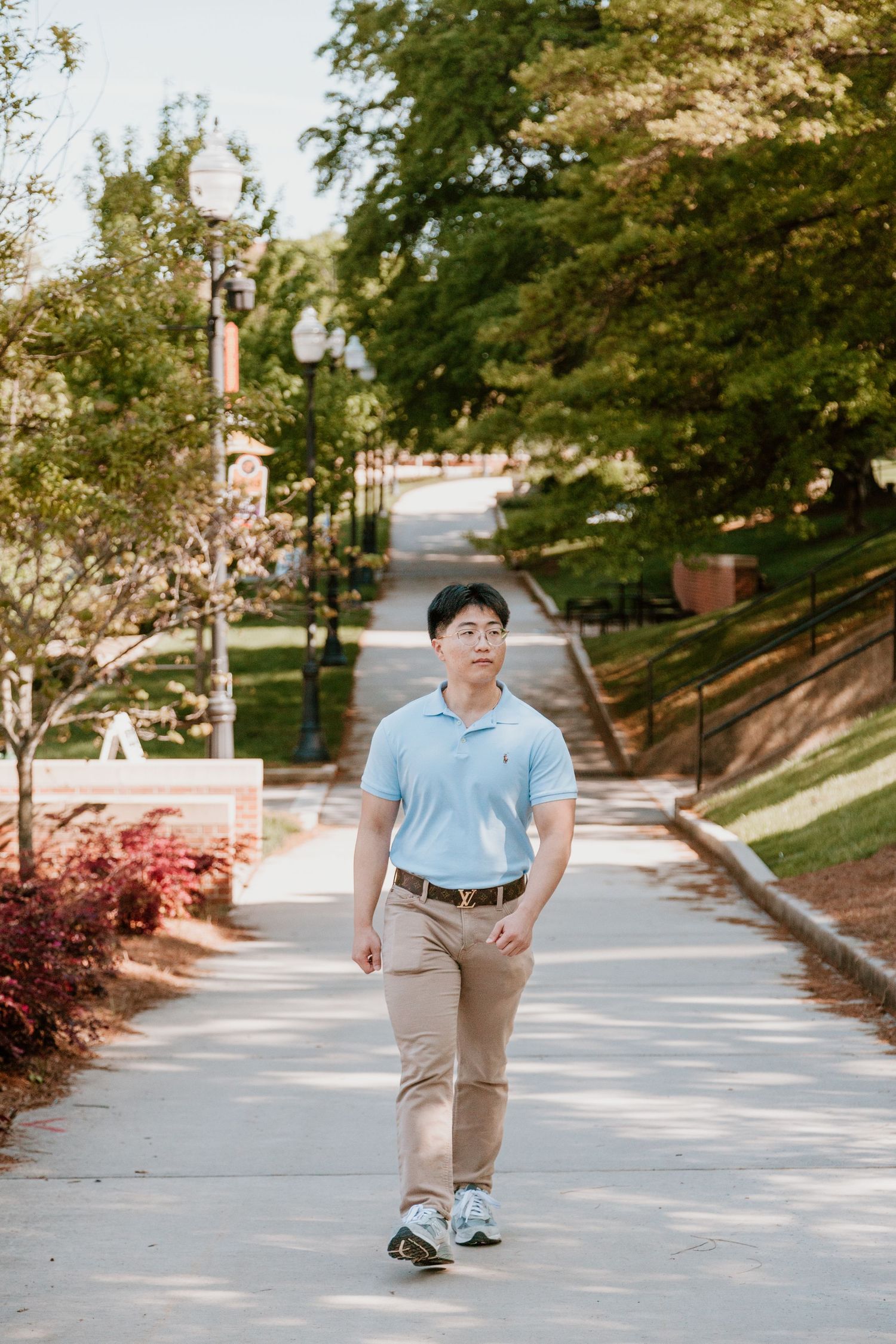 East Tennessee senior graduation photography at University of Tennessee