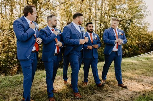 Middle Tennessee  wedding and groomsmen photography