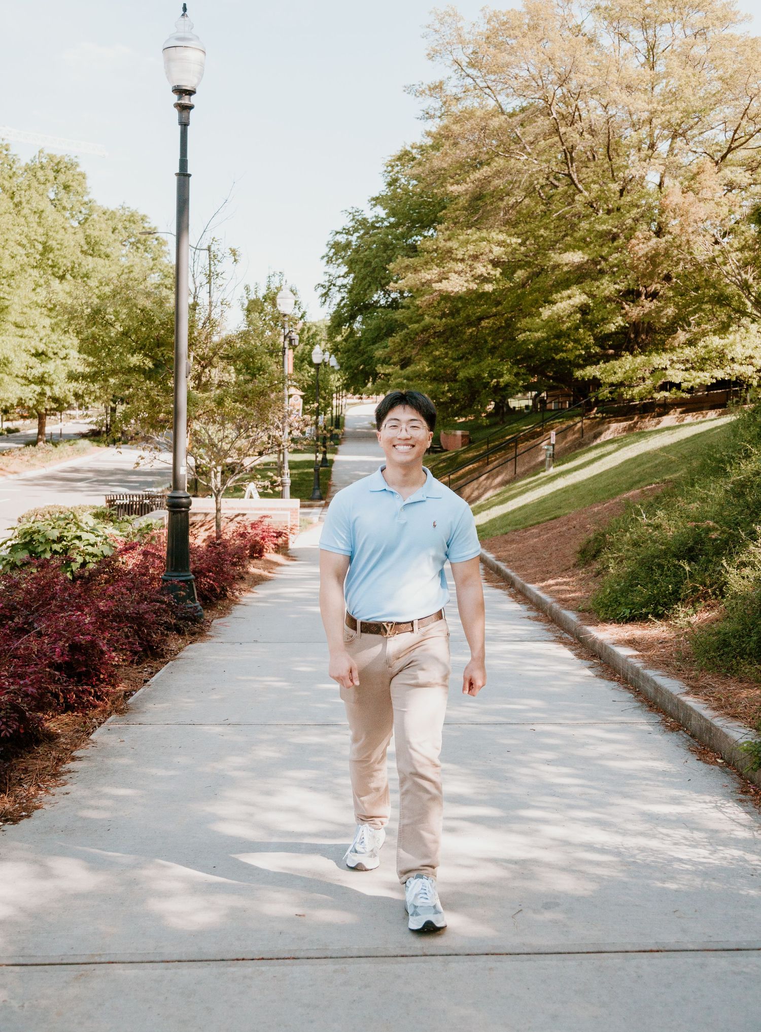 East Tennessee senior graduation photography at University of Tennessee