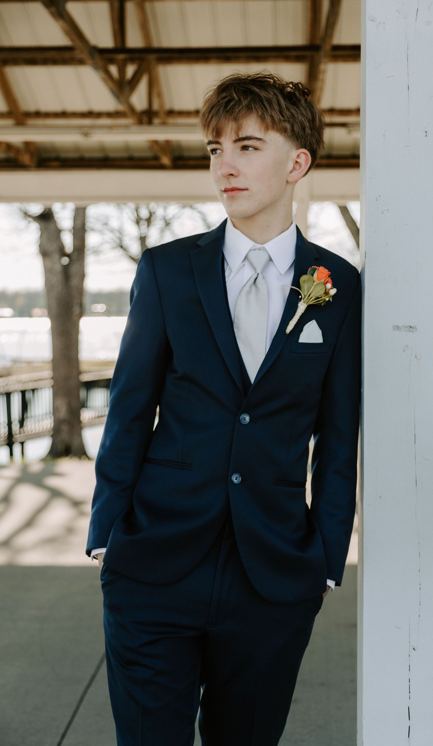 Middle Tennessee senior and prom  lake photography