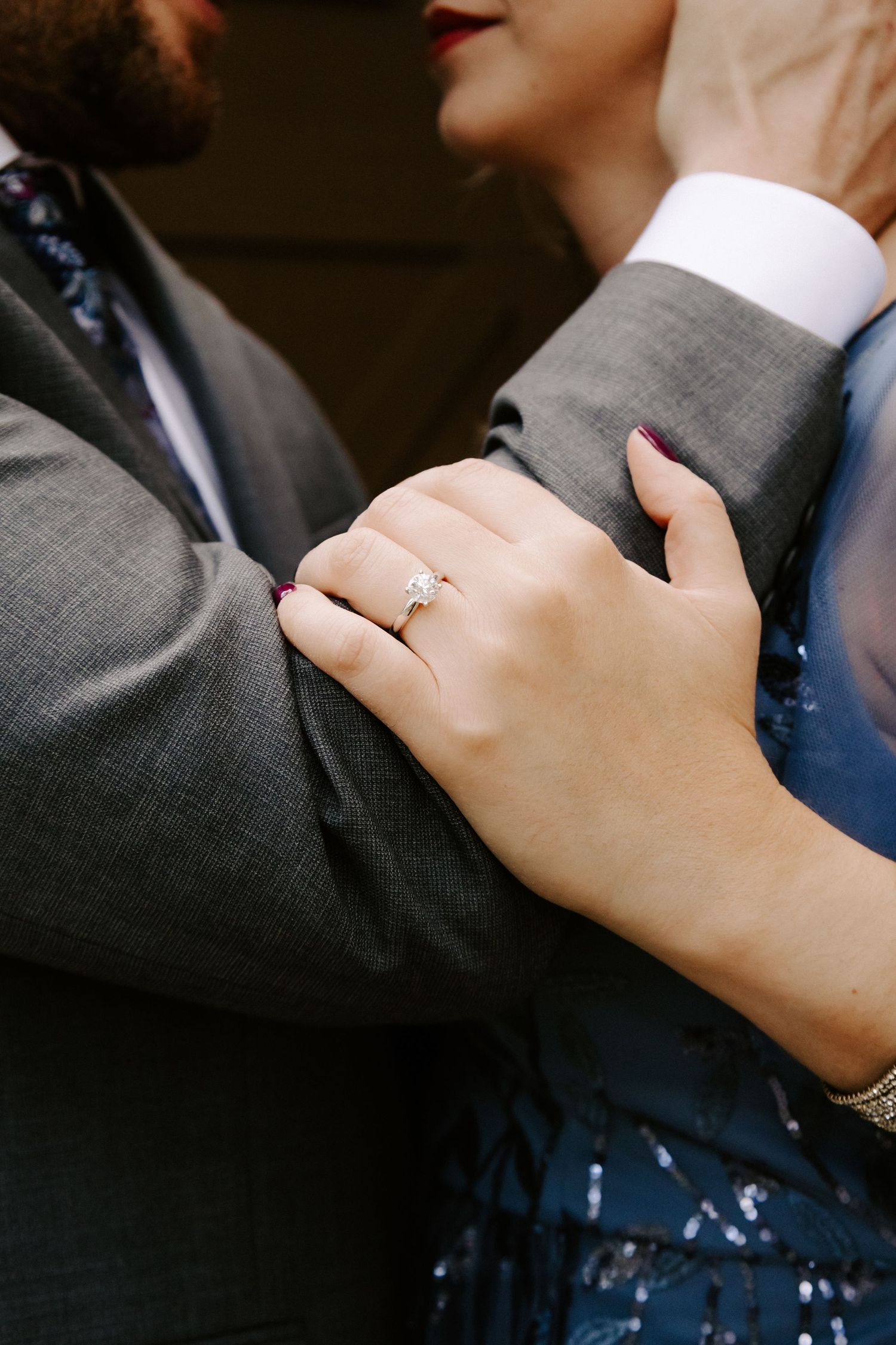 Tennessee State Park couple's fall engagement photography