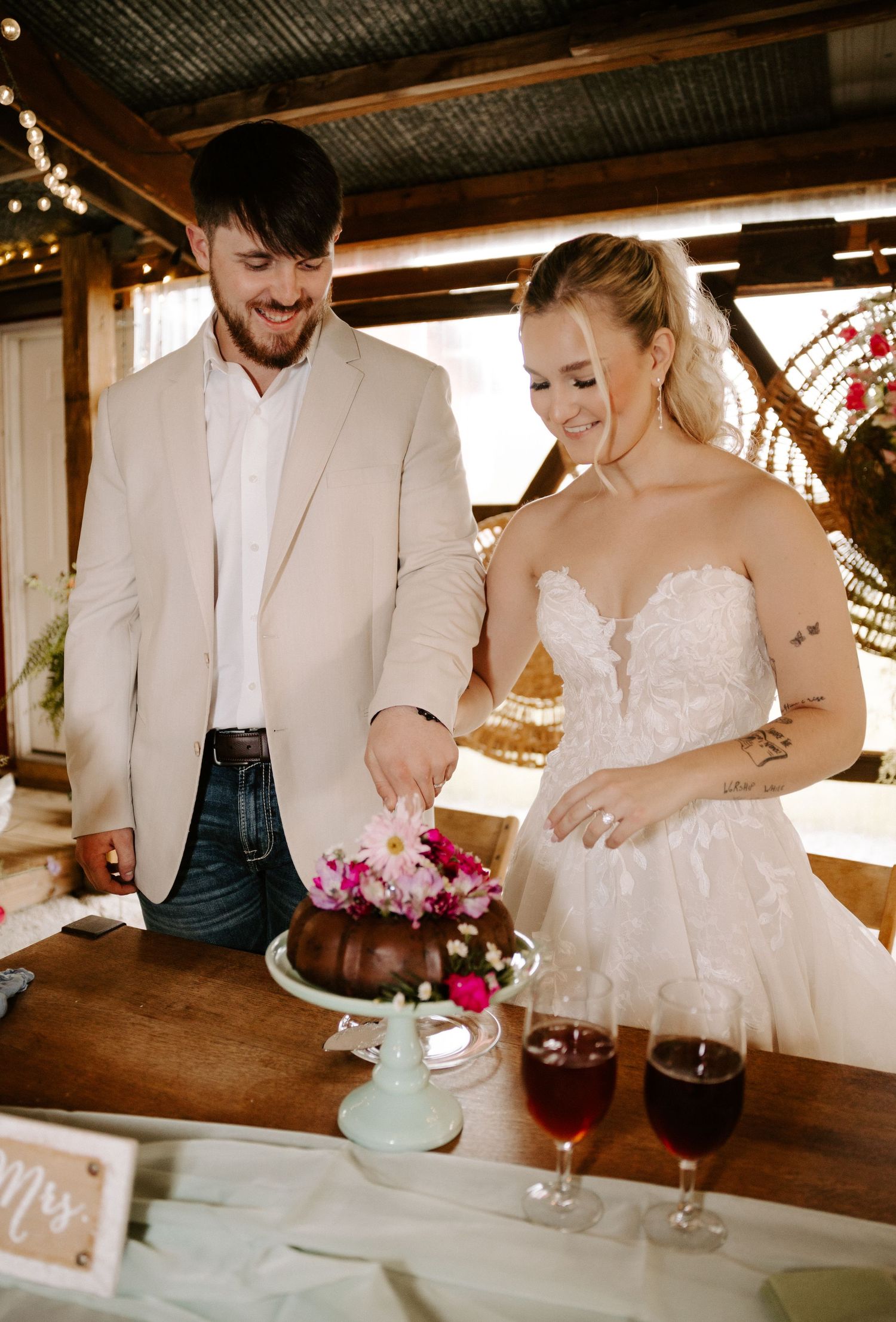 Hilton Head Island, SC and Middle Tennessee wedding reception photography