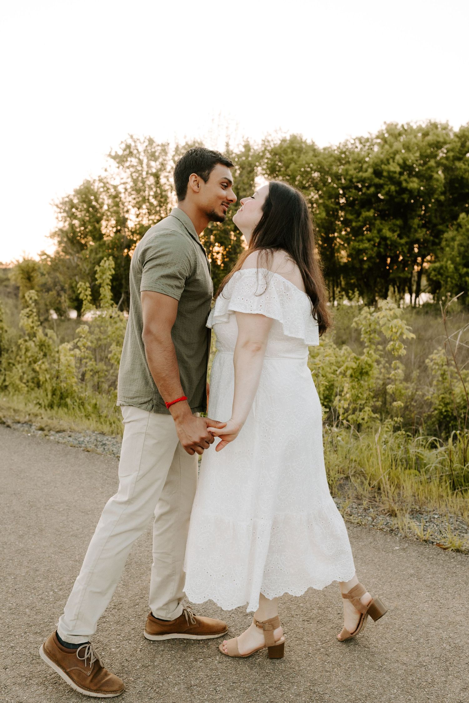 East Tennessee mountain couple's engagement photography