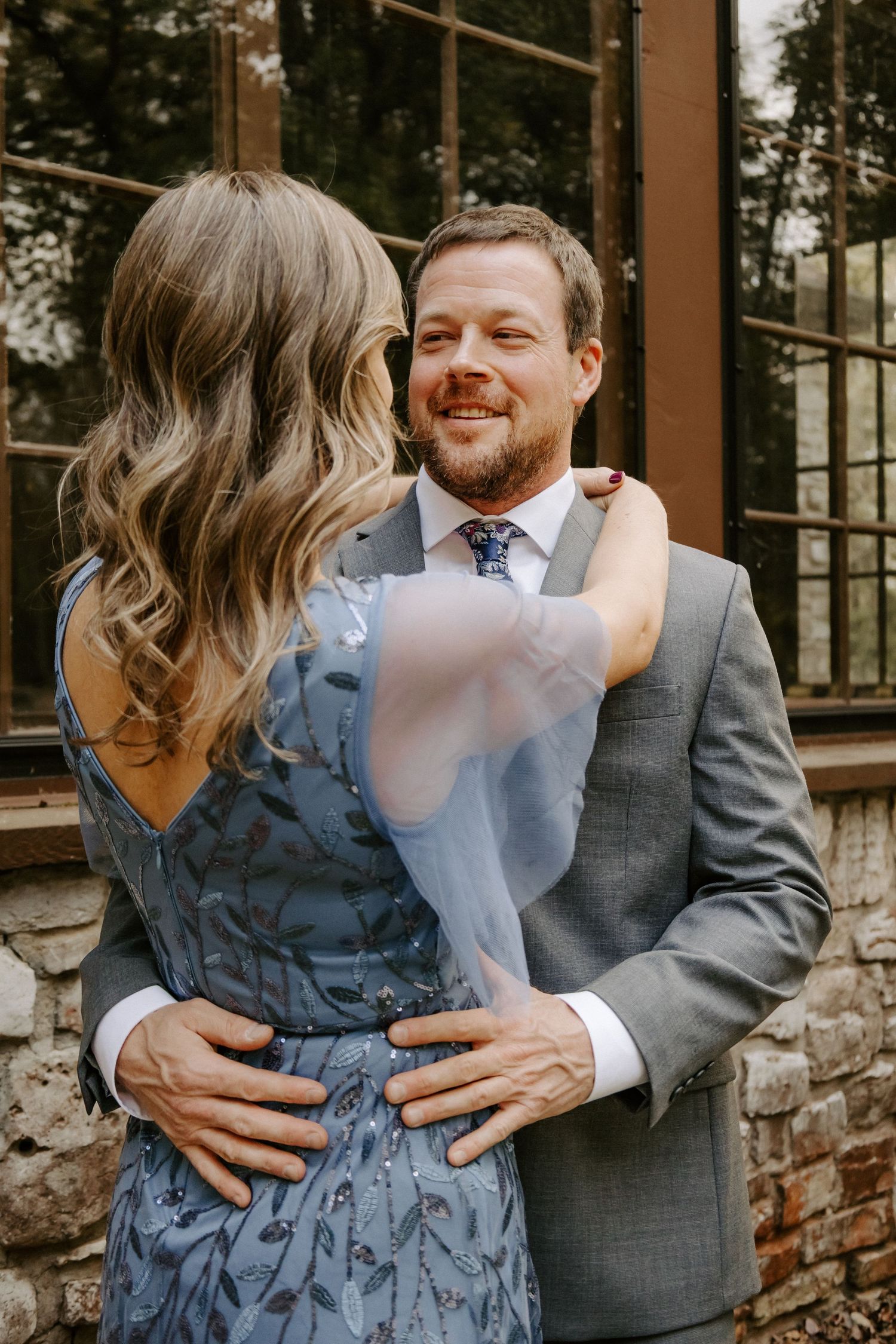 Tennessee State Park couple's fall engagement photography