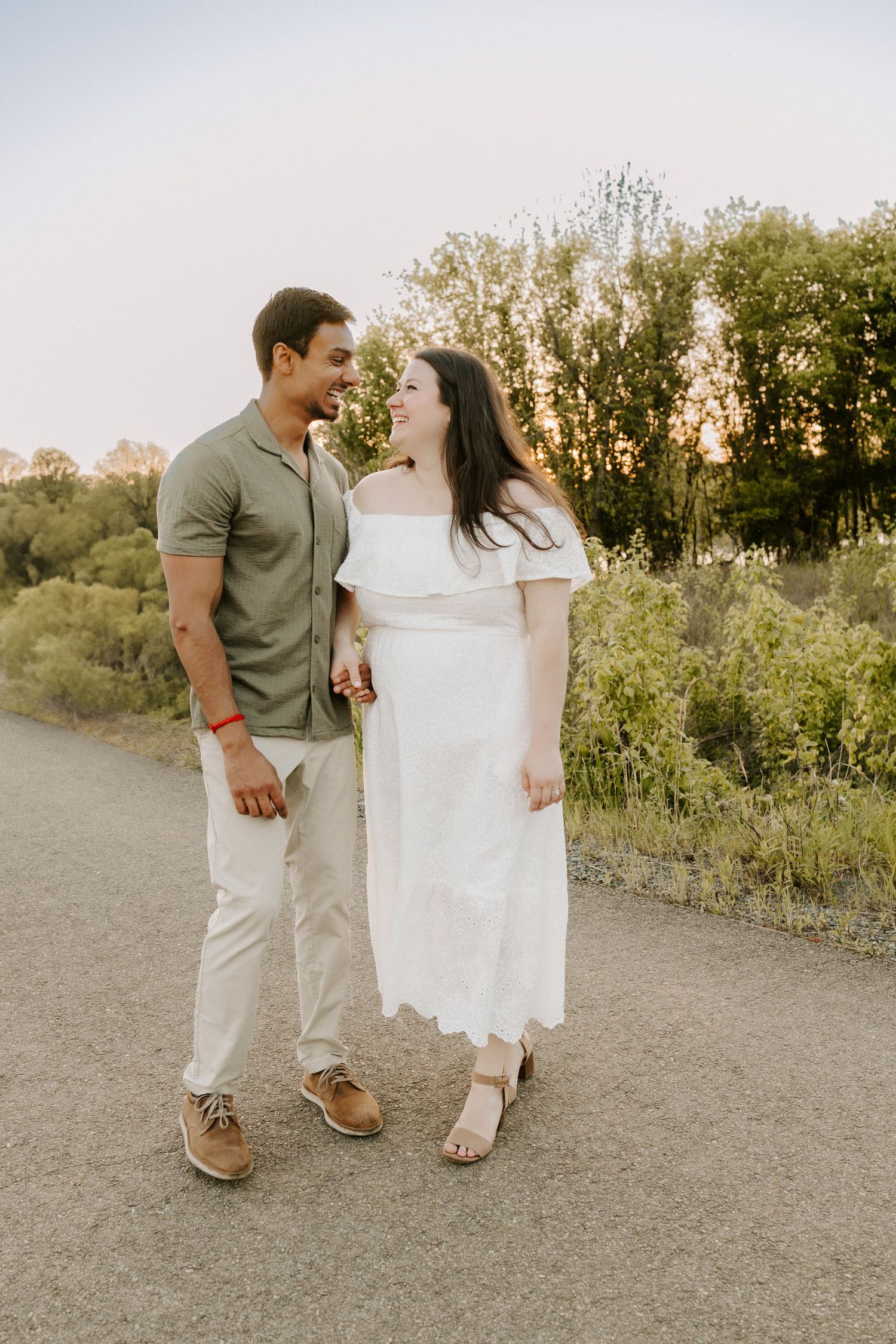 East Tennessee mountain couple's engagement photography