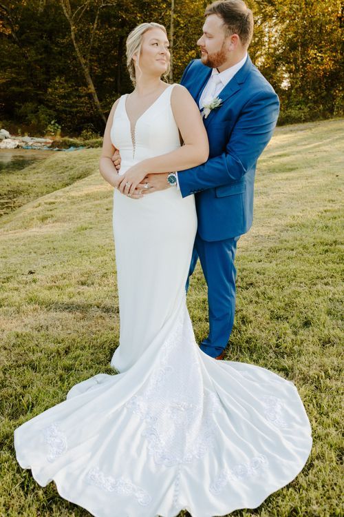Middle Tennessee outdoor wedding couple's photography