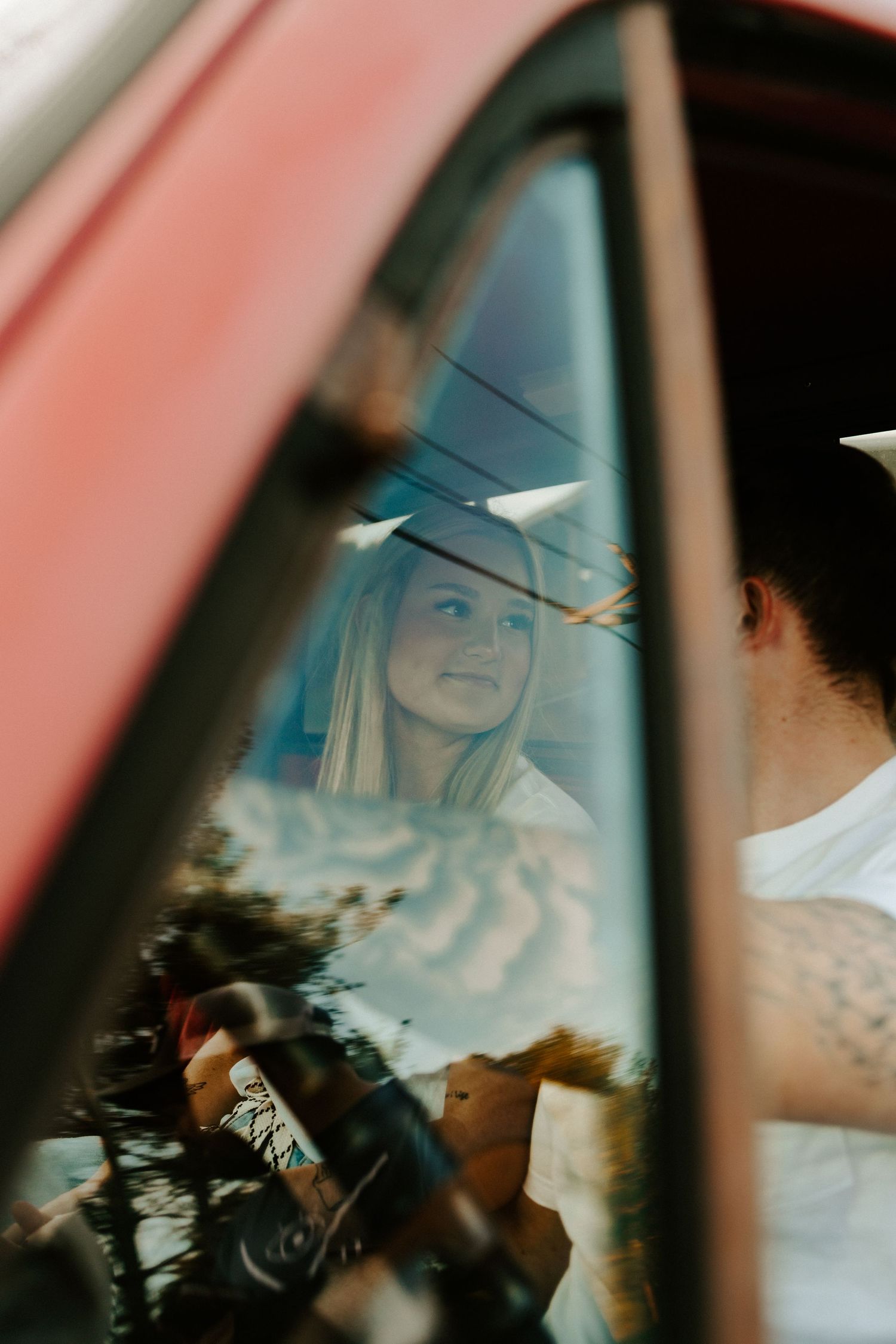 Middle Tennessee farm and truck couple's engagement photography