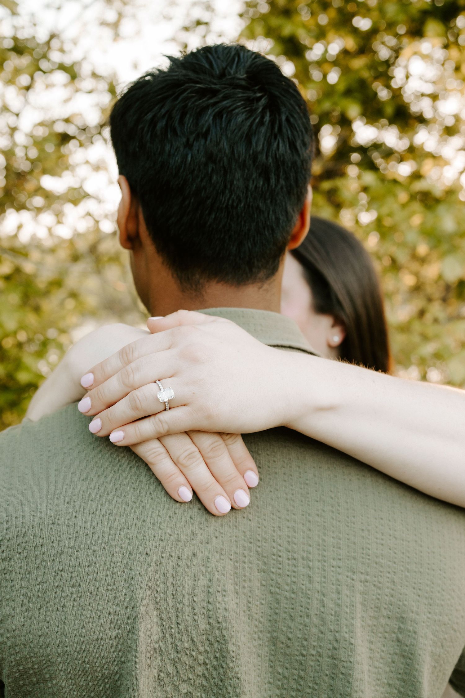 East Tennessee mountain couple's engagement photography