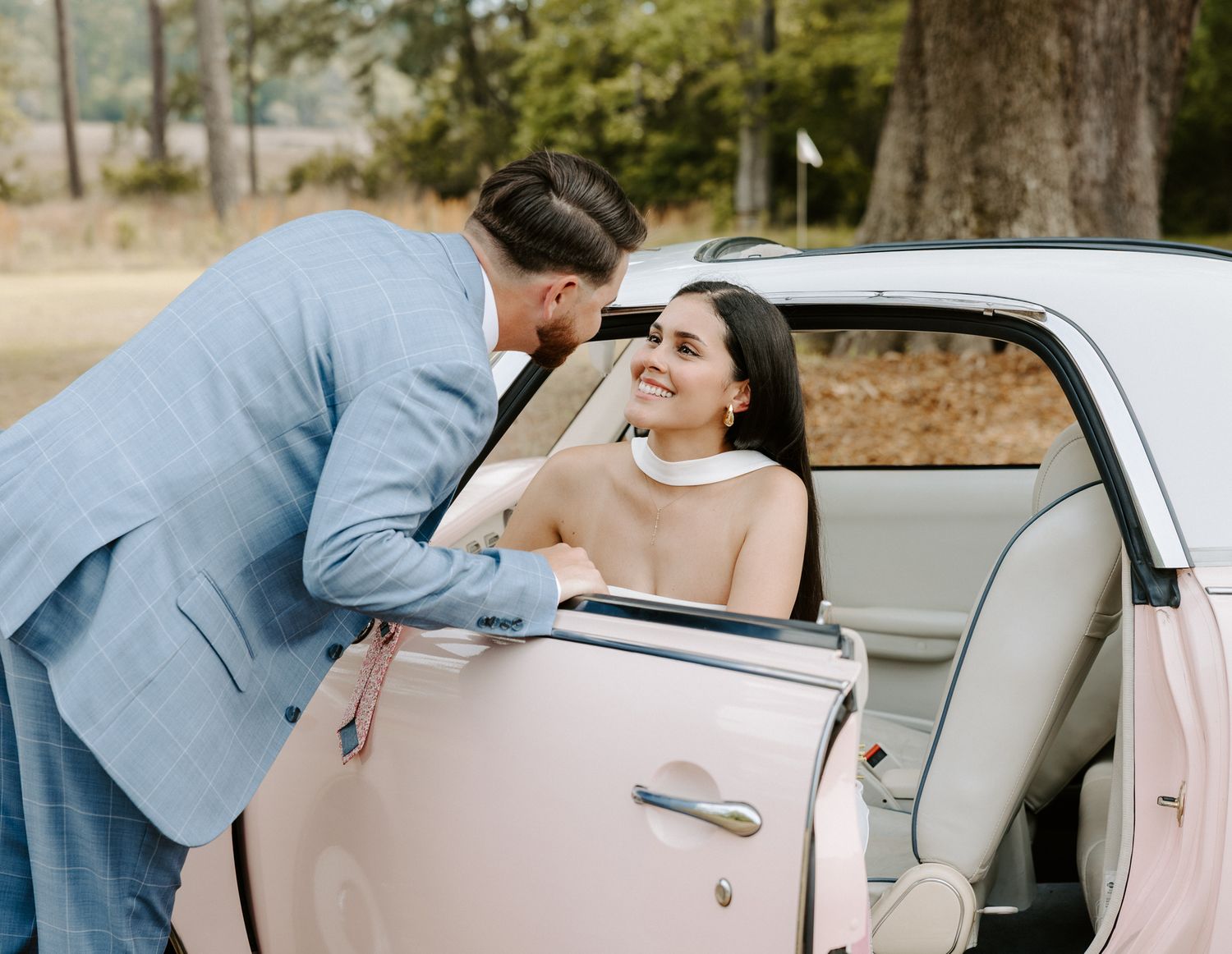 Charleston wedding/engagement/couple photos at Pine Creek Place