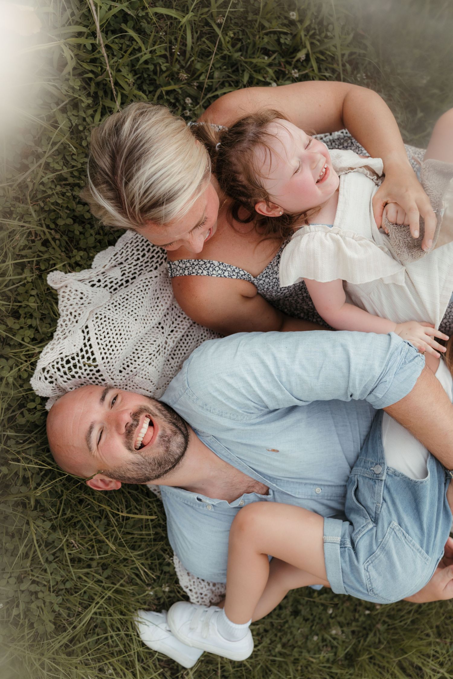 Laughter, tickles, and playing are what family sessions should look like near Fort Mill, SC.