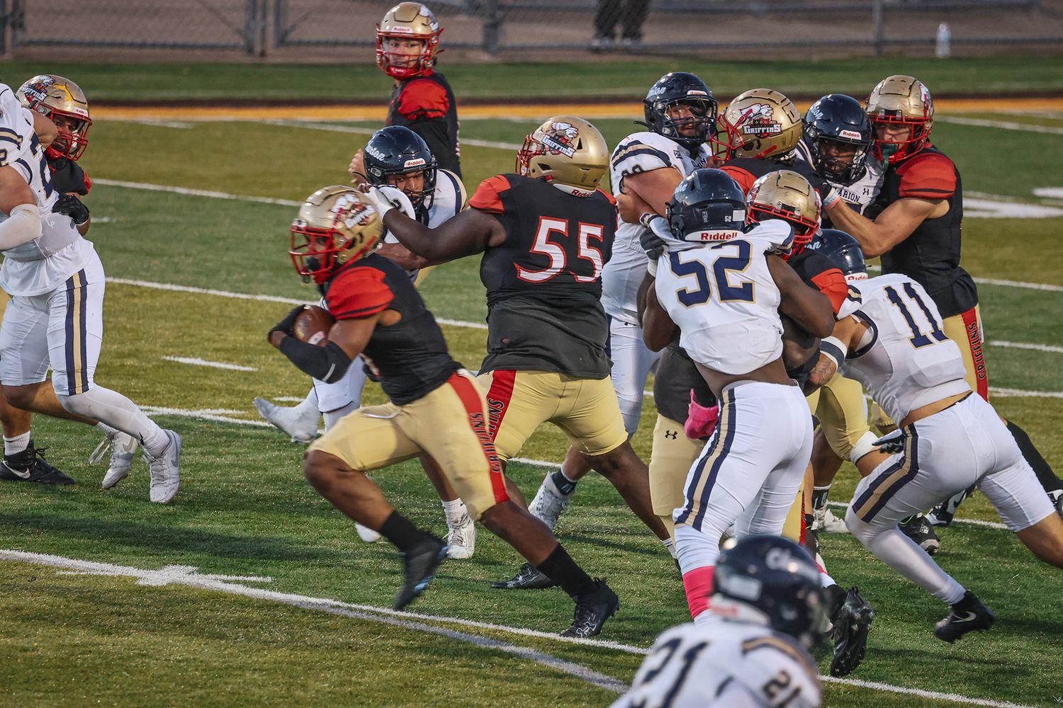 Football sports photography by JLD Media.