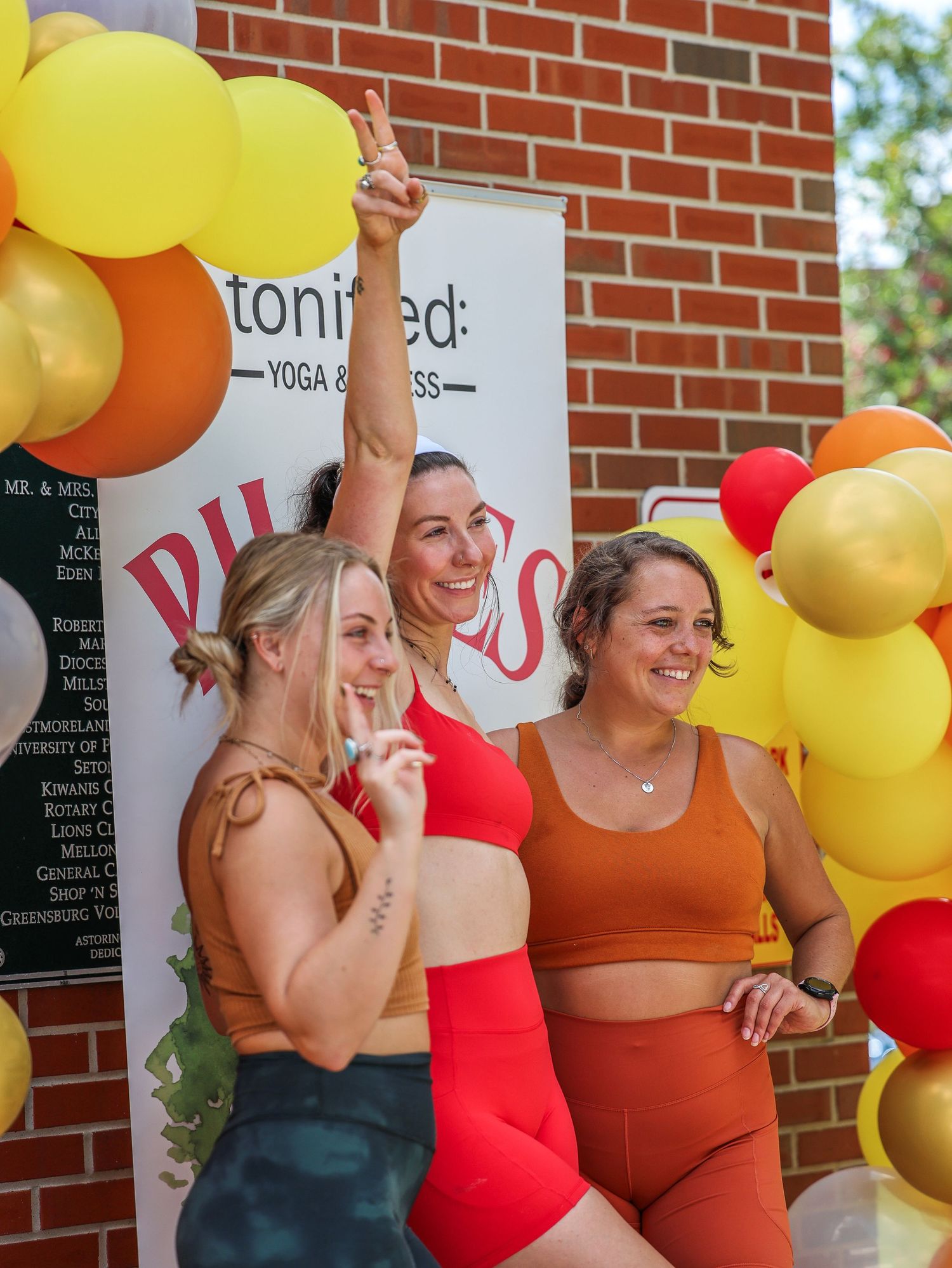 Special event photography by JLD Media for Tonified Yoga & Fitness Pilates in the Park event.