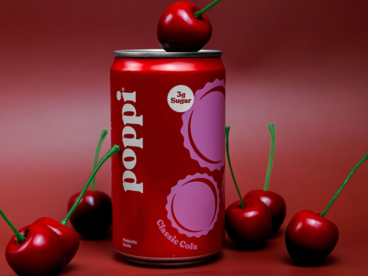 Poppi product photography by JLD Media.