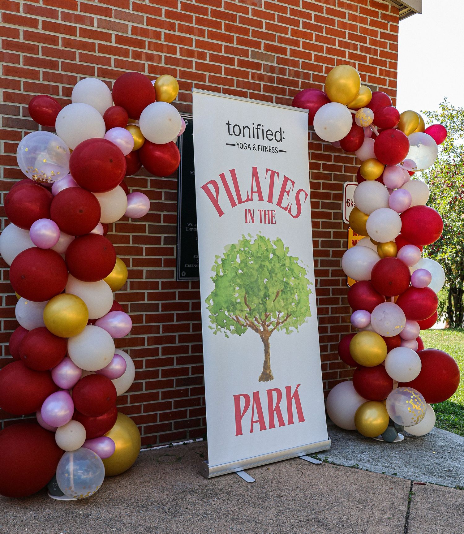 Special event photography by JLD Media for Tonified Yoga & Fitness Pilates in the Park event.