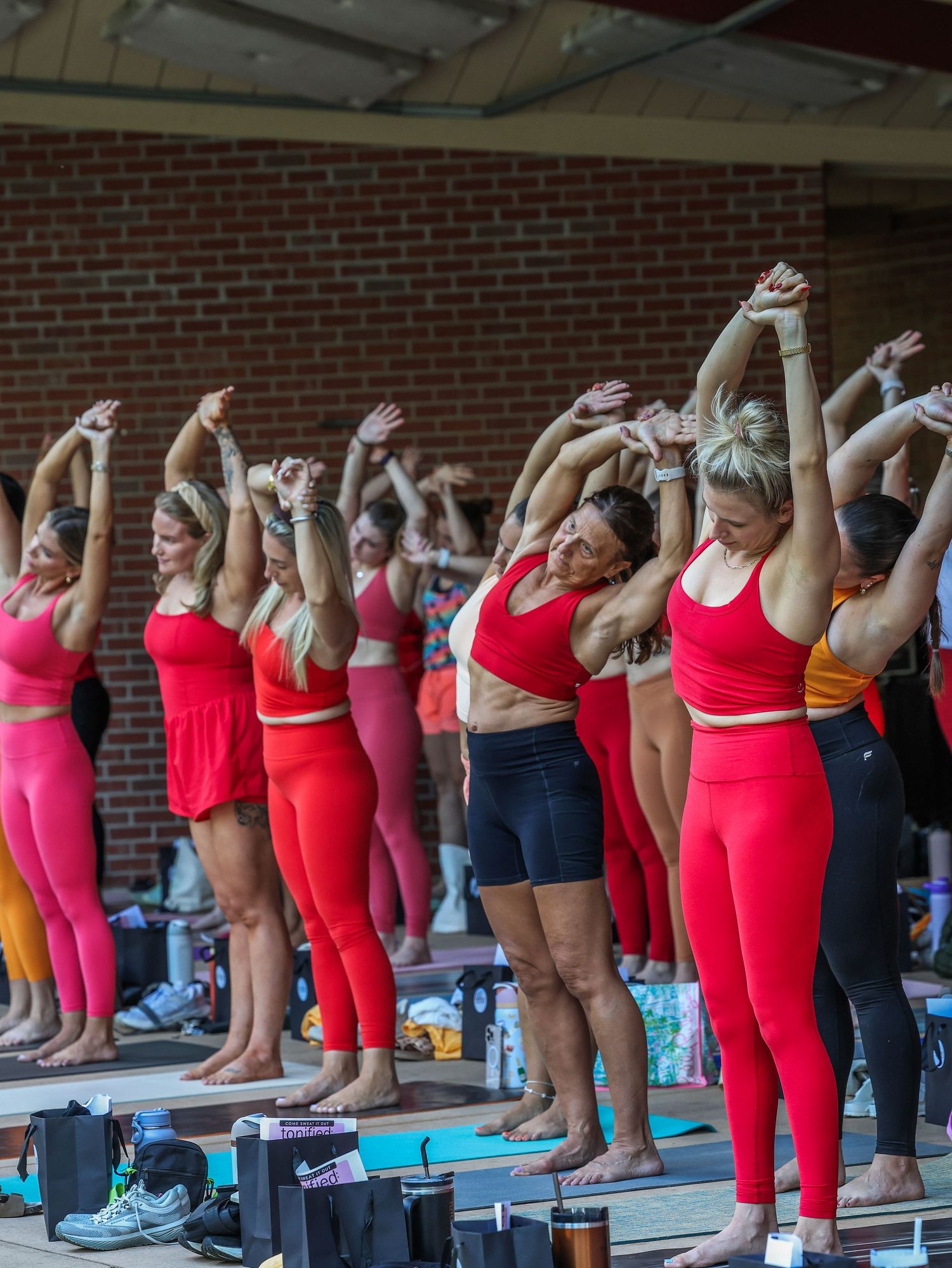 Special event photography by JLD Media for Tonified Yoga & Fitness Pilates in the Park event.
